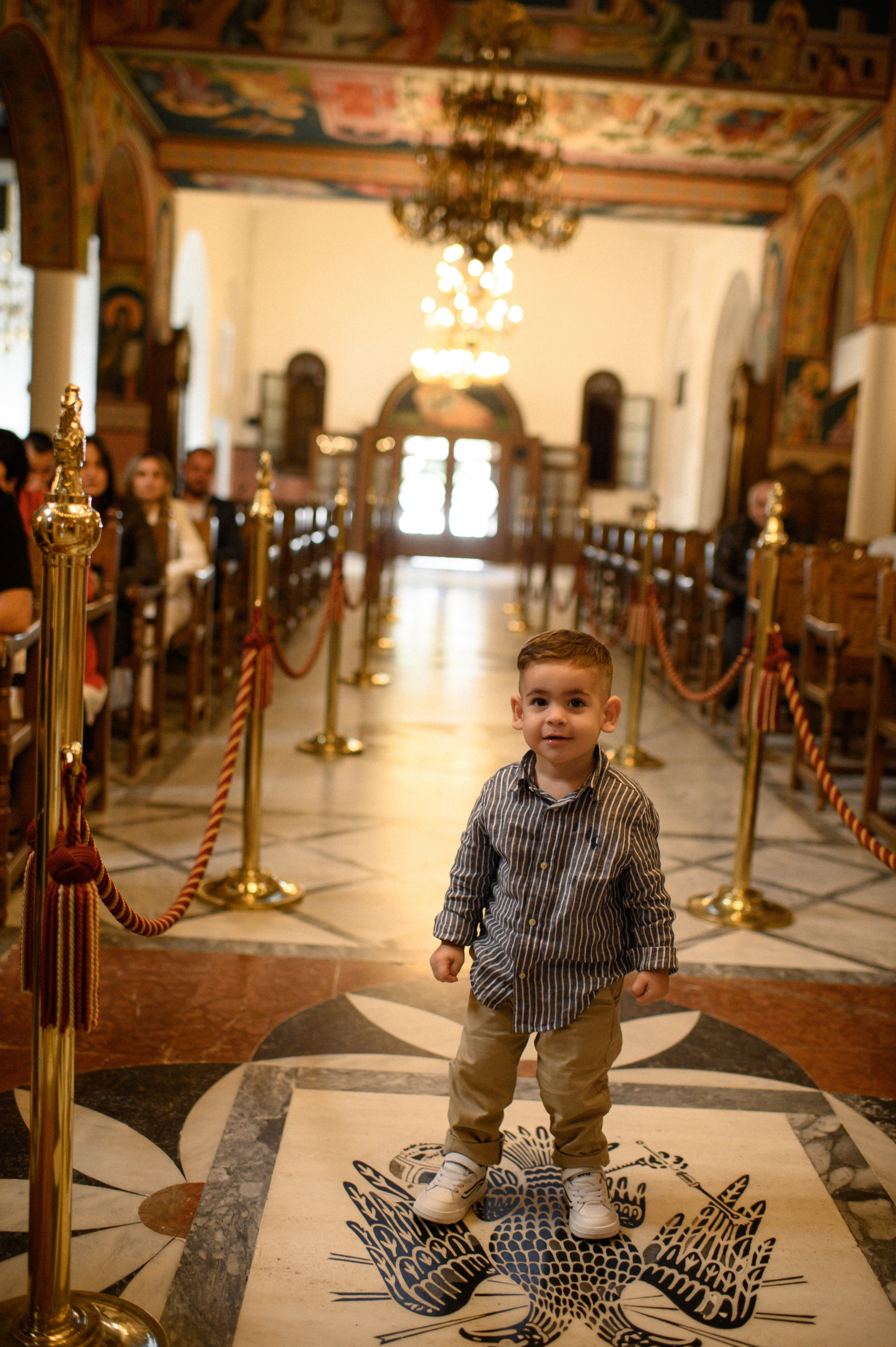 Baptism Aleksandra-Olivia. Family, children, portrait, and event photography in Thessaloniki