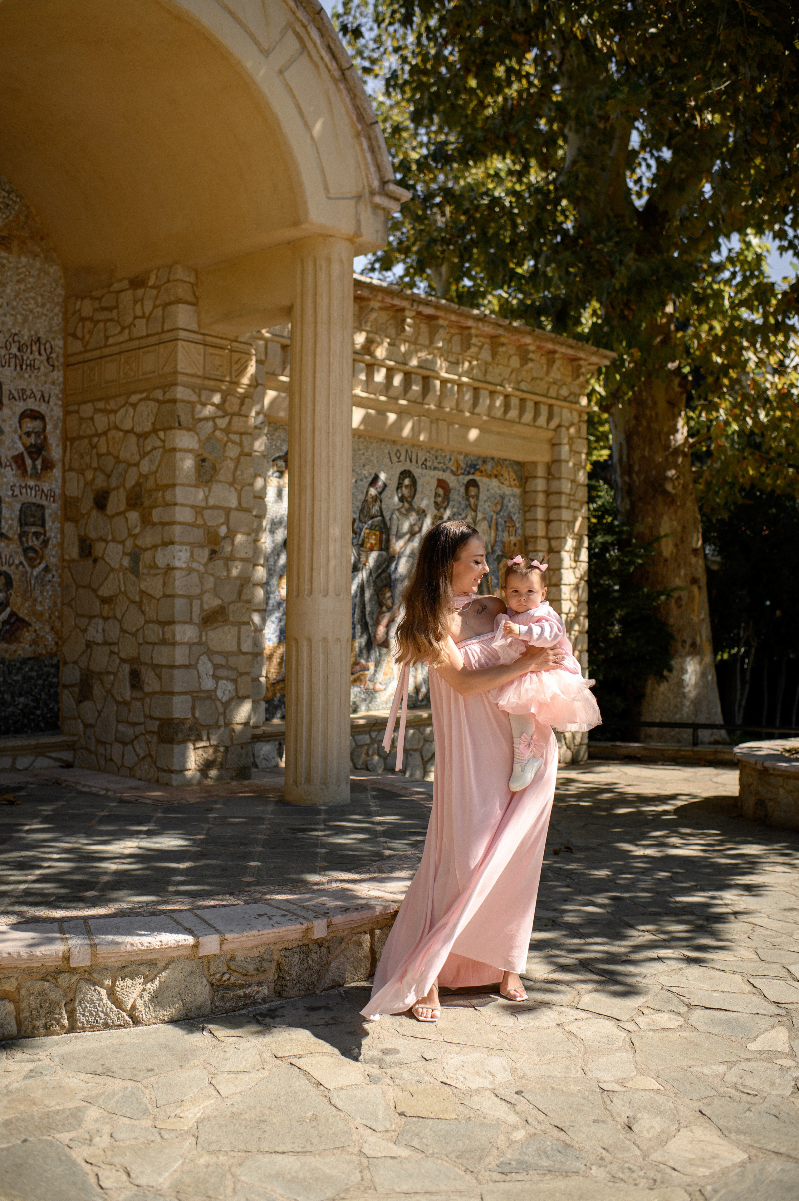 Baptism Aleksandra-Olivia. Family, children, portrait, and event photography in Thessaloniki