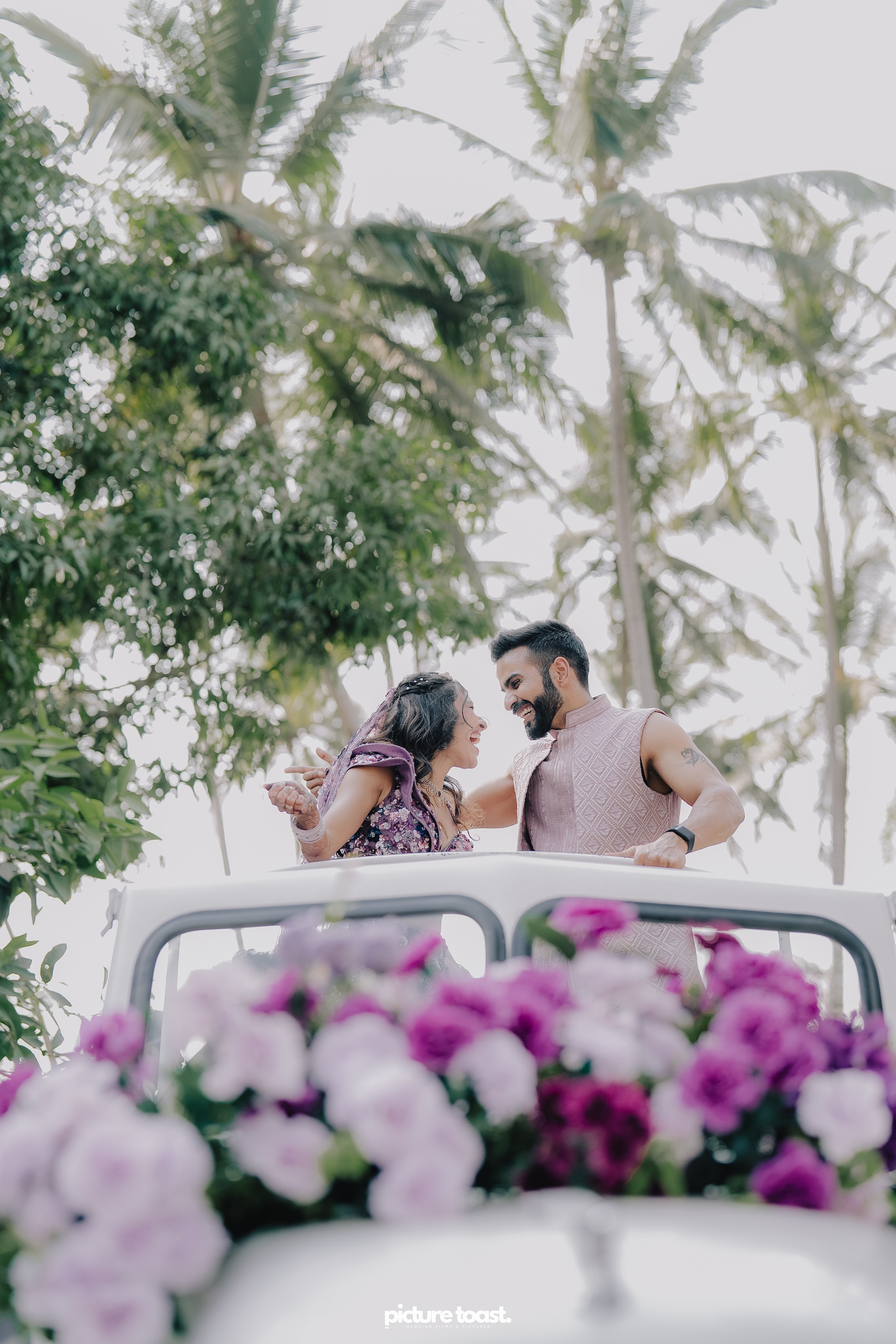 Varamala Ft. Barbie & Aneesh. Fine art Wedding Photographers in India & Canada