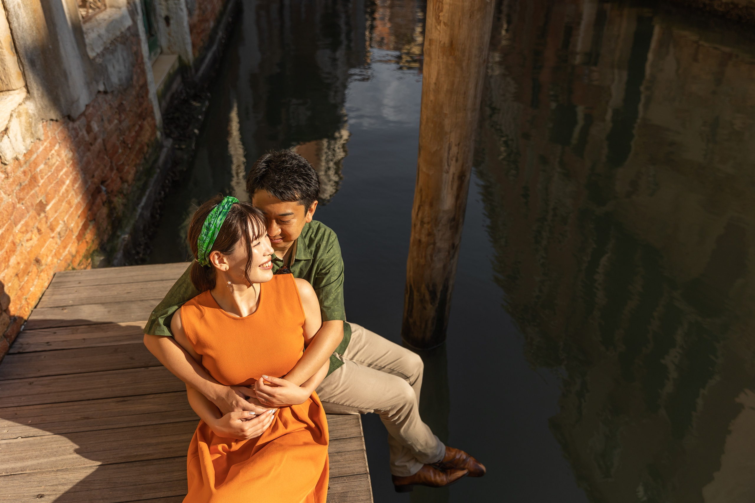 Nana and Seiya in Venice