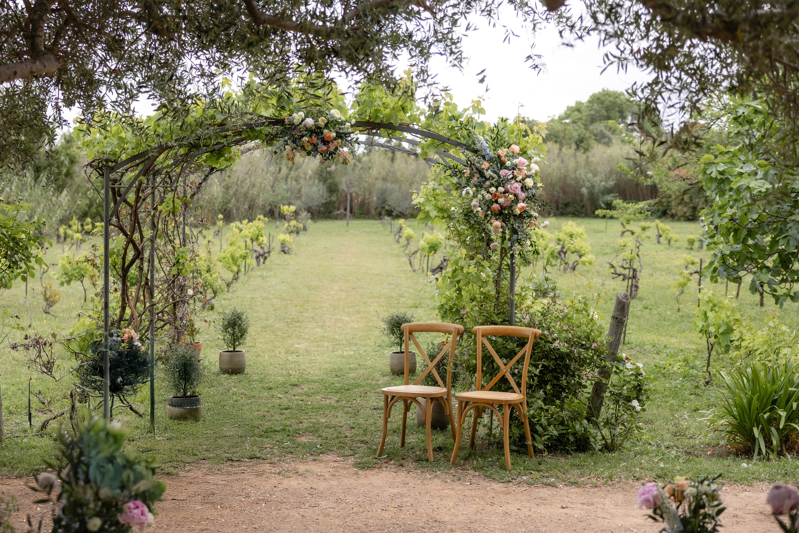 Свадьба в Château Du Puits Es Pratx — яркий день на юге Франции. Евгения Смирнова — Ваш фотограф в Тулузе и на юго-западе Франции