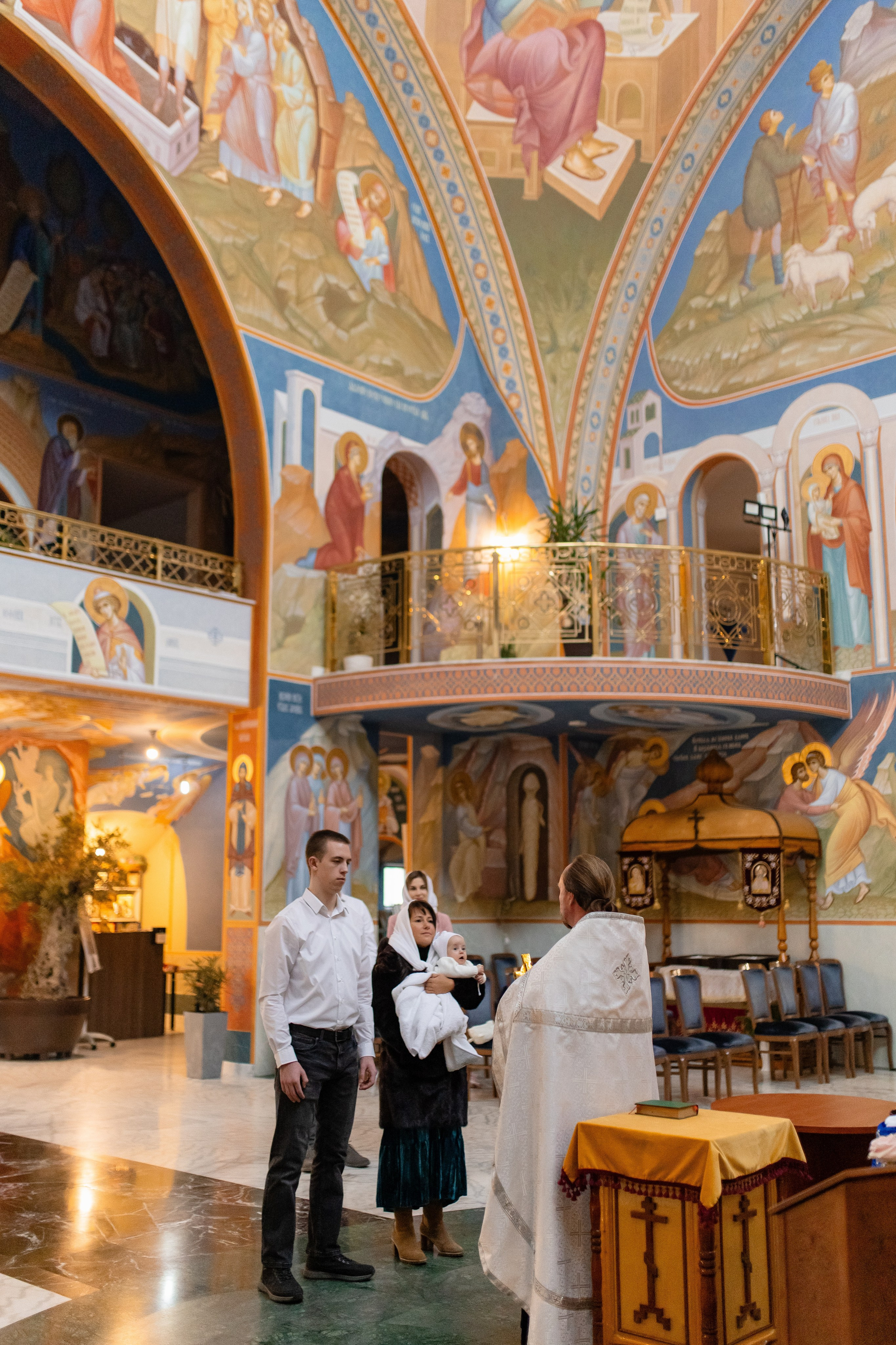 Хрещення Моніки. Весільний, сімейний фотограф Варшава