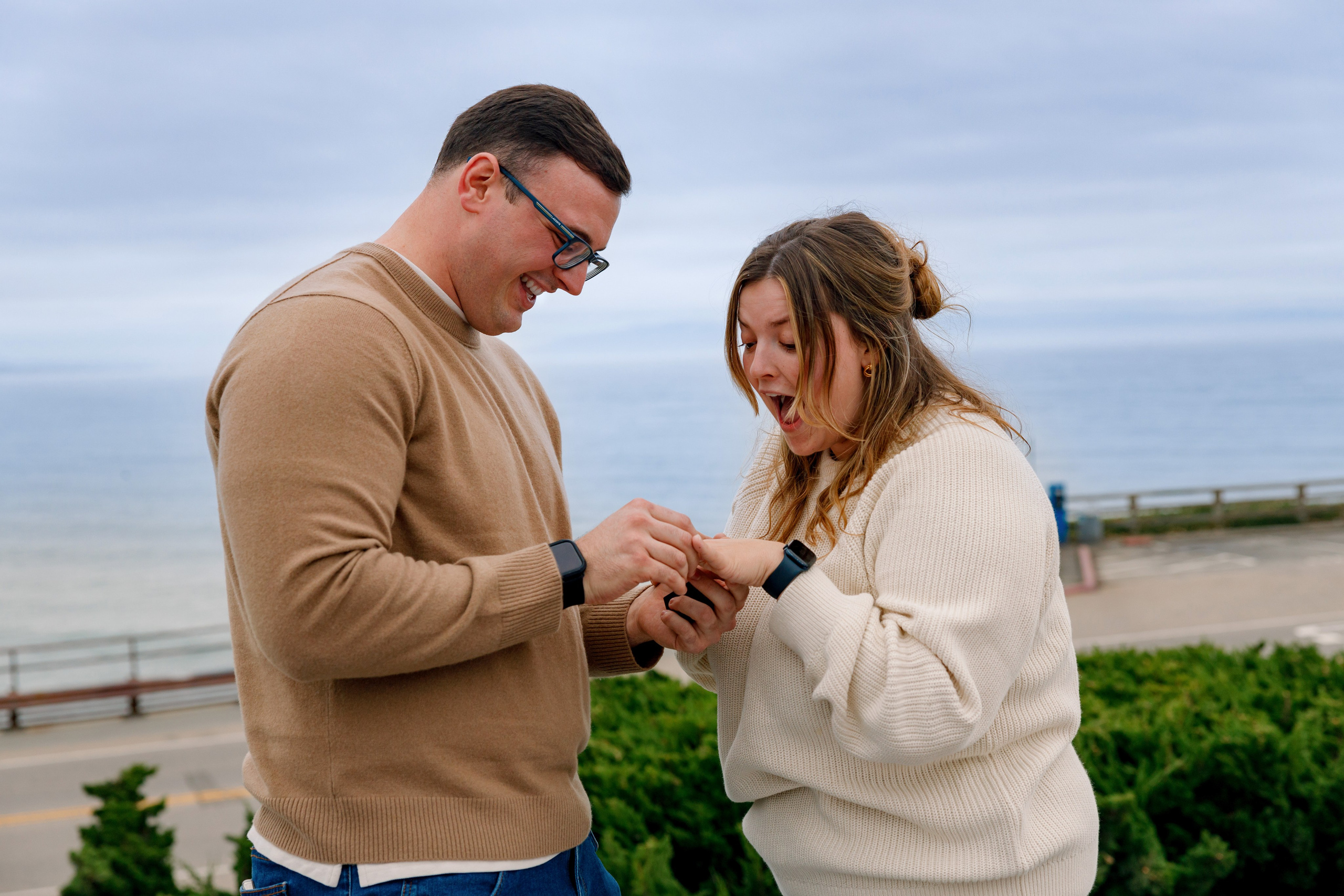 Proposal surprise. Family and Event photographer in Bay Area Elena Tiuriumina