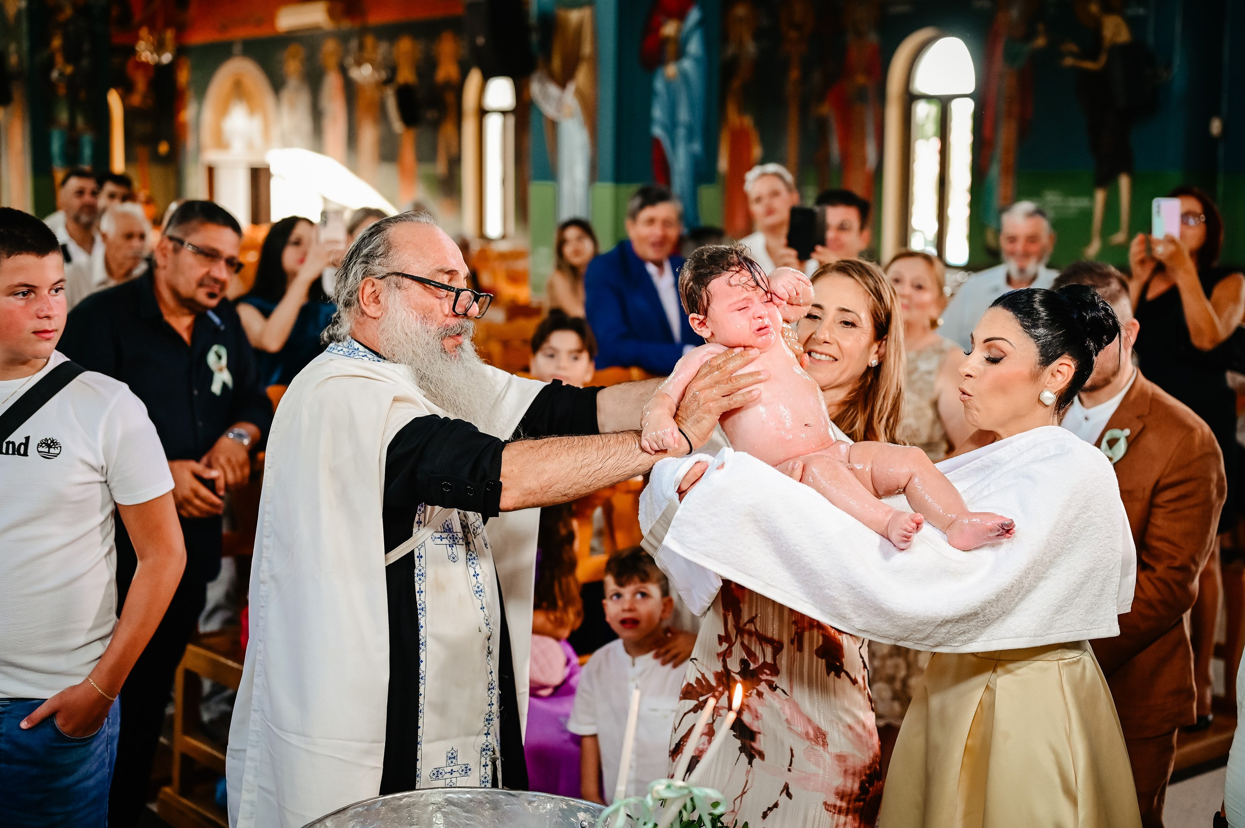 Baptism Mixail Aggelos. AdrianOltean.wfolio.pro