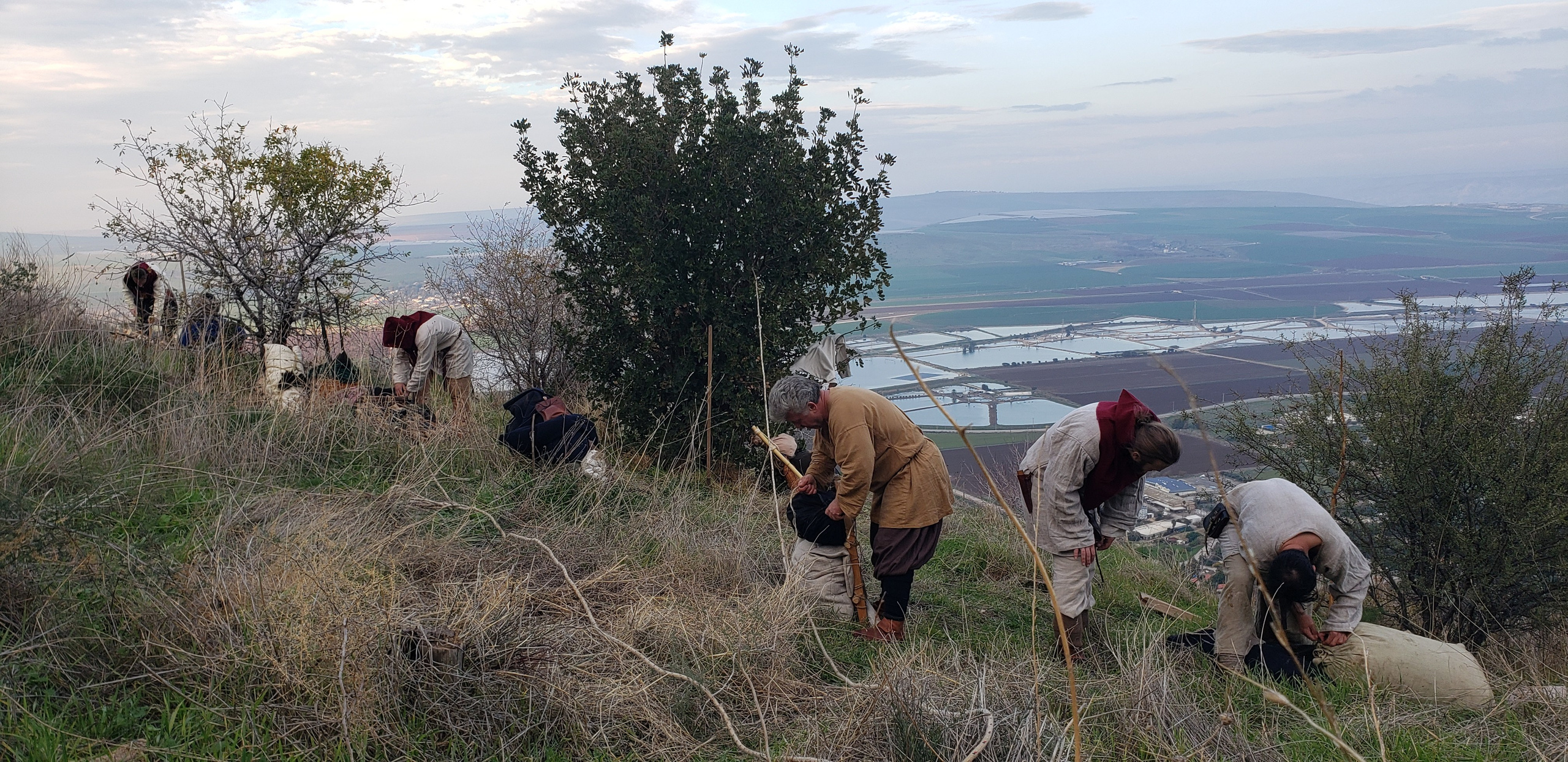 Реконструкционный поход гора Гильбоа. КРиС «Нортман»