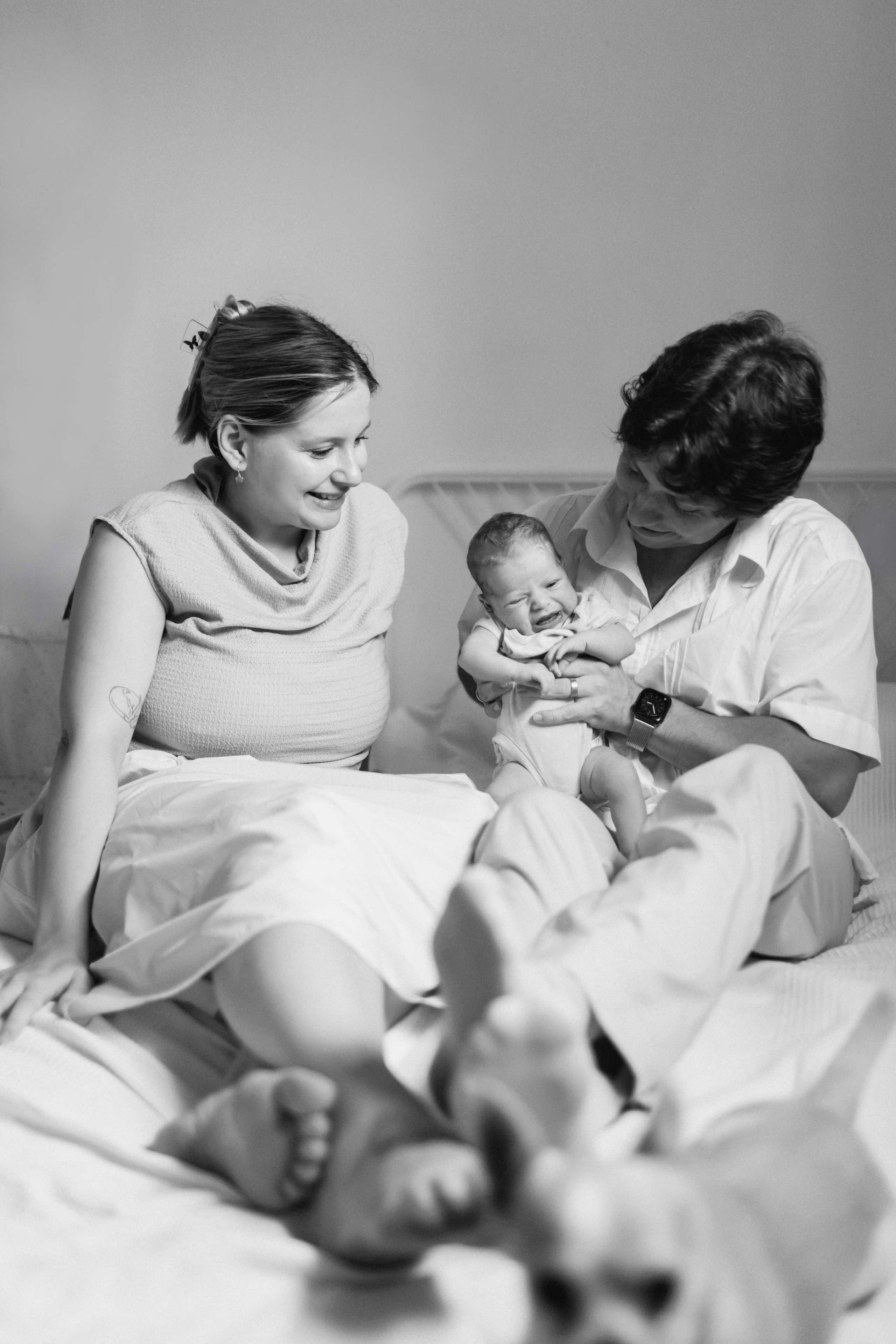 Ella 2 month. Family photographer in Israel
