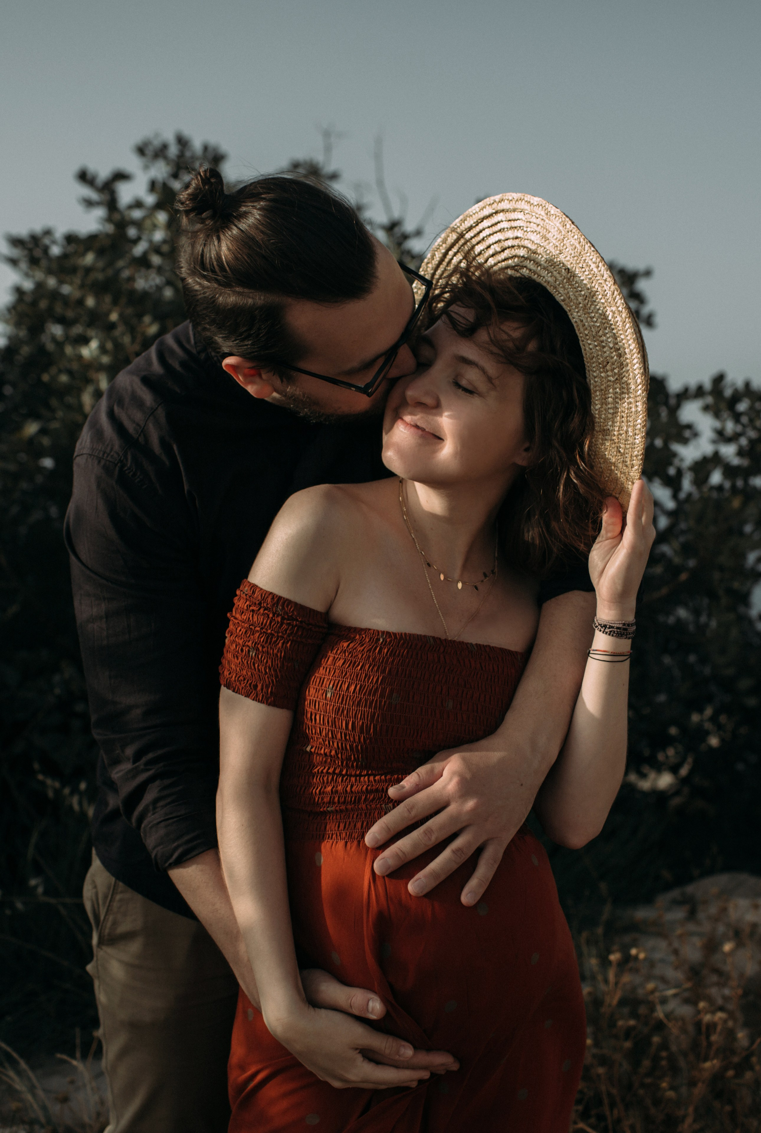 Genya & Sasha at Stella Maris. Family photographer in Israel