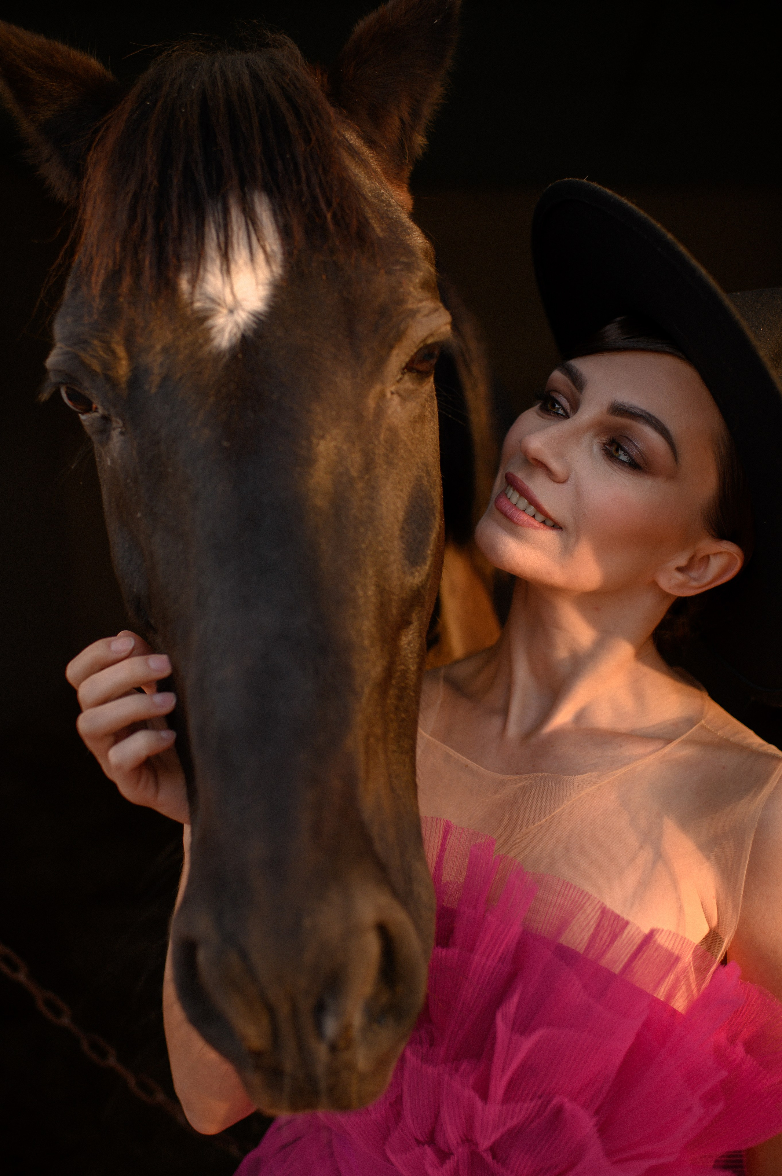 Sofia evening horse ride. Family, children, portrait, and event photography in Thessaloniki