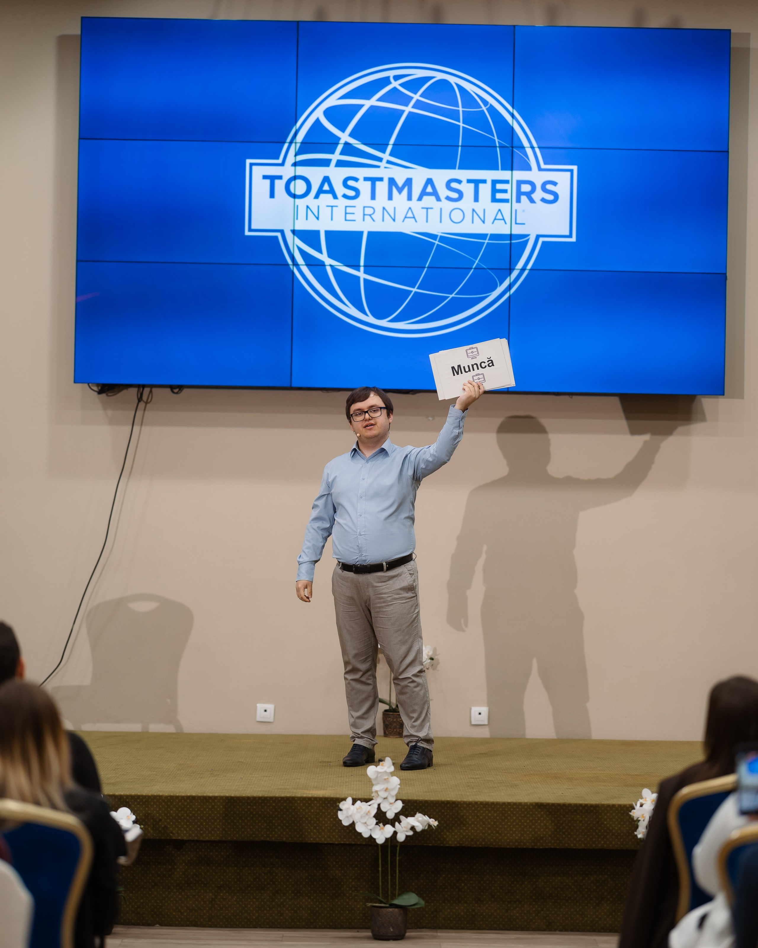 Toastmasters Conference. Marius Ciocan