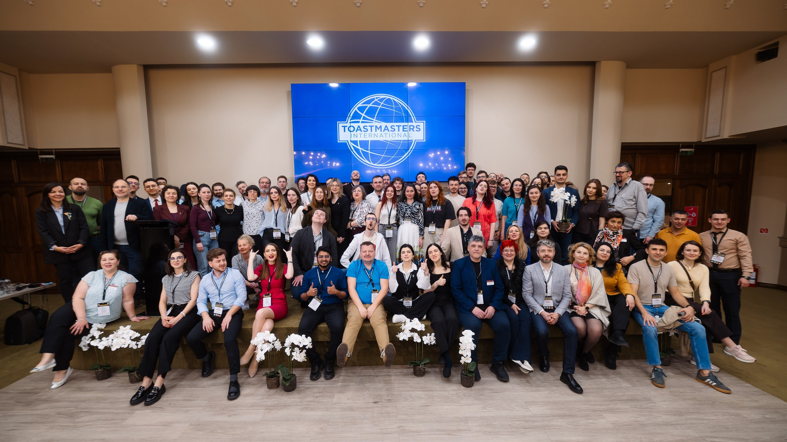 Toastmasters Conference. Marius Ciocan