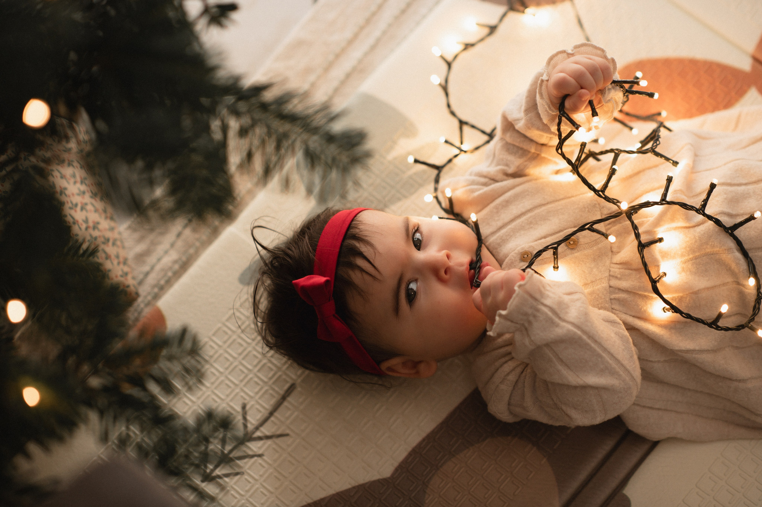 First Christmas. Семейная, детская, портретная и предметная фотосъемка в Салониках