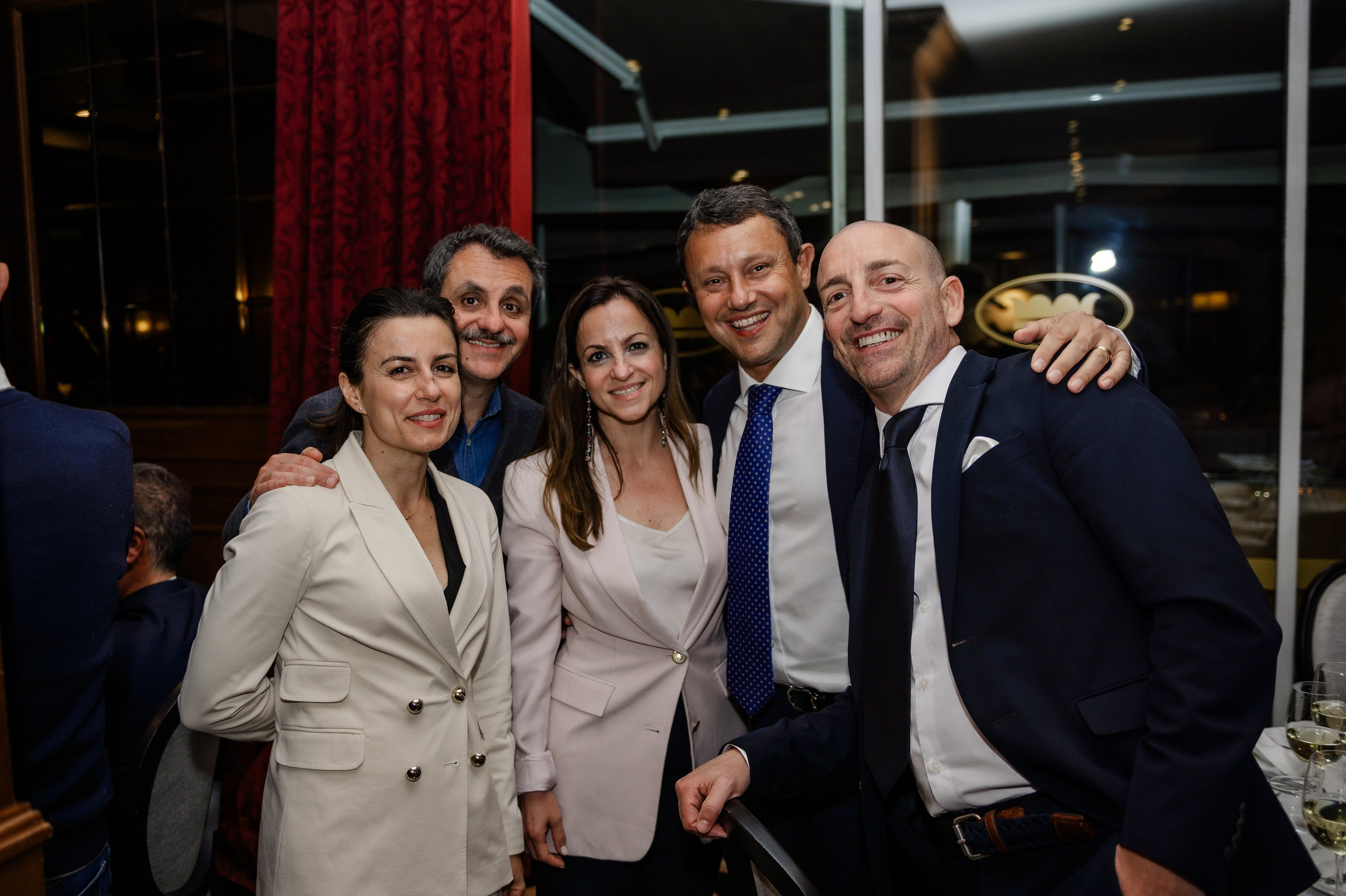 Corporate party at the restaurant — Pharma. Ваш фотограф в Лиссабоне — Анна Белова