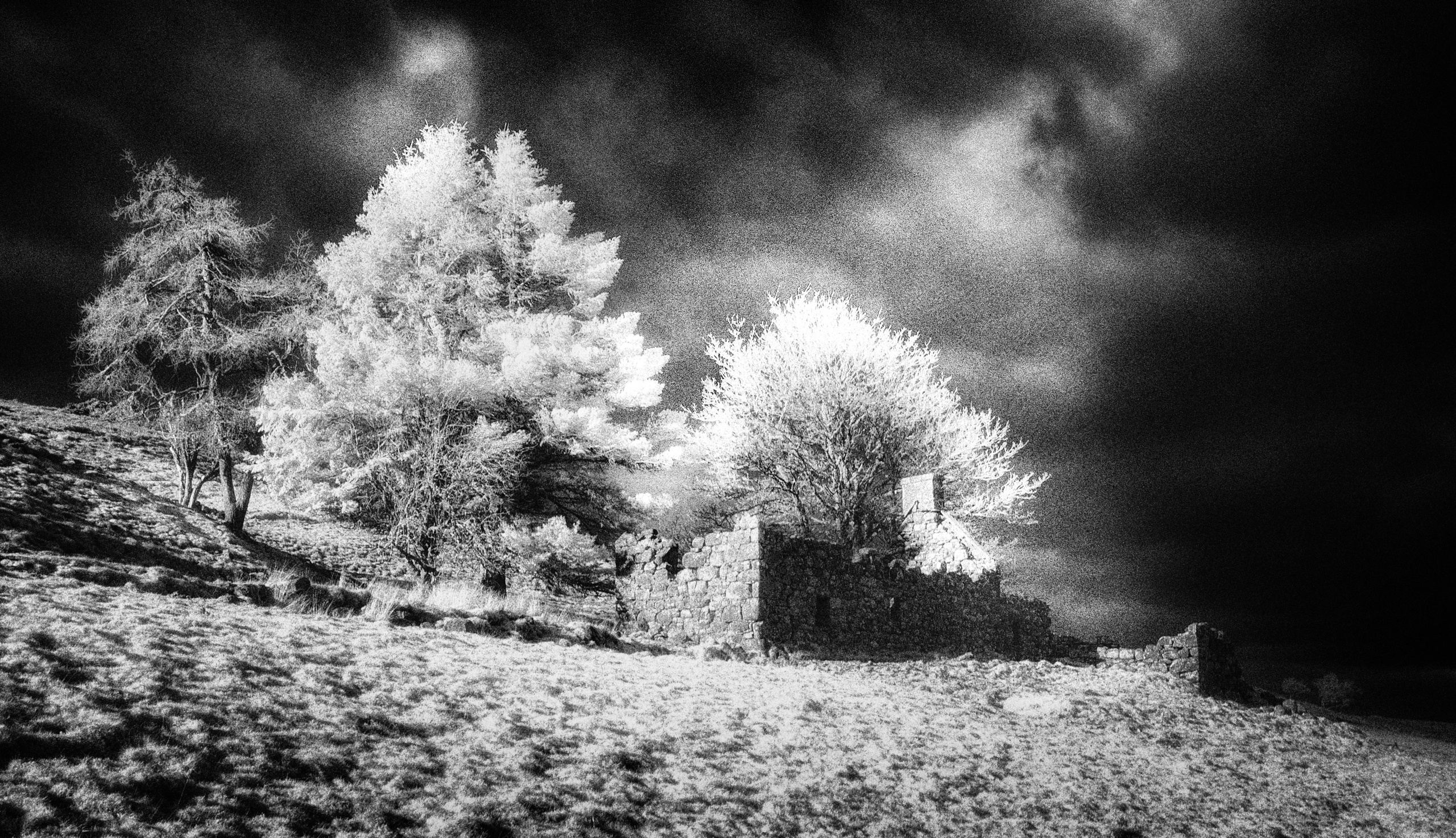 The Empty Lands. Infrared Scotland