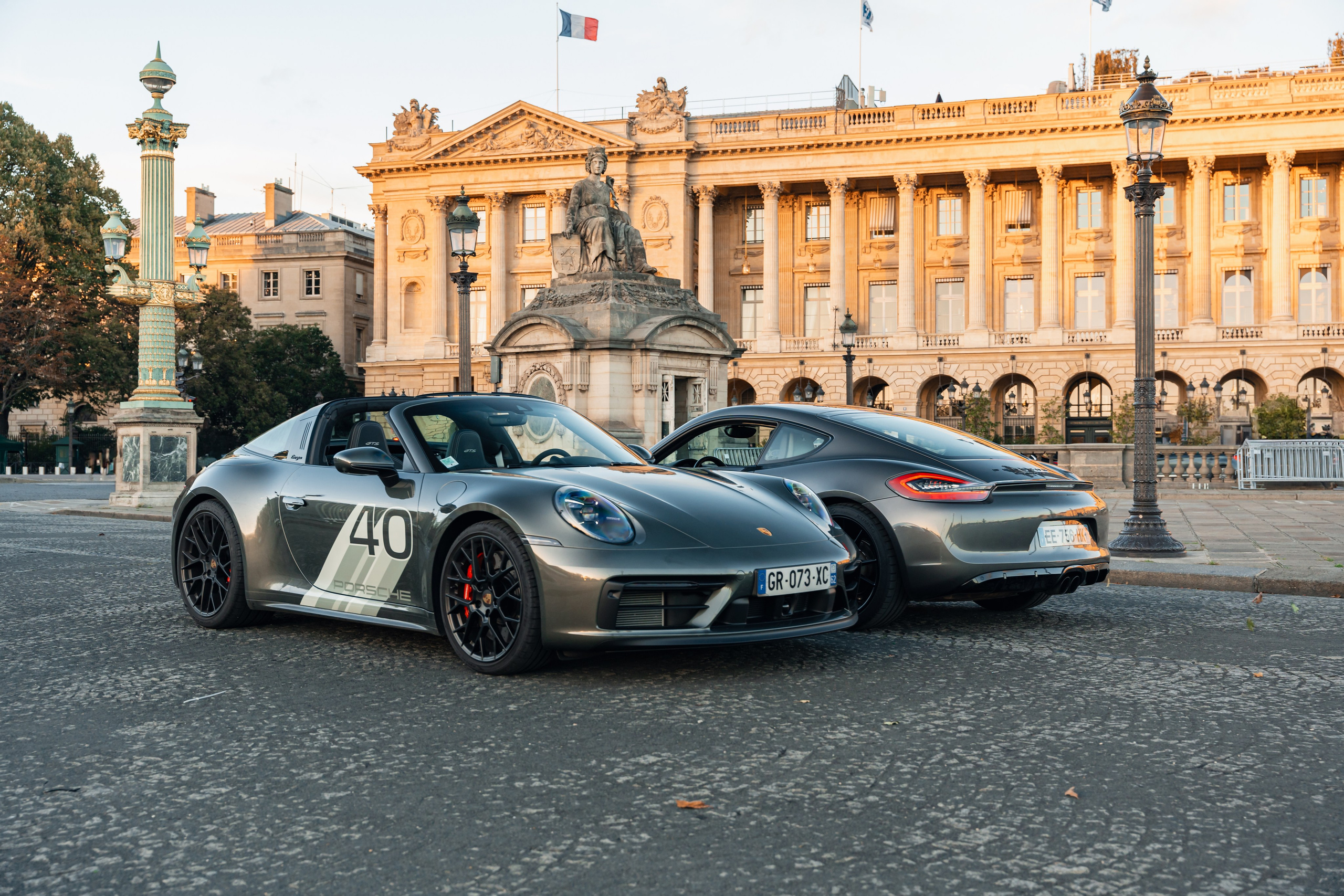 Porsche 911 Targa 4 GTS. Photographe de voitures à Paris — Vitalii Motruk