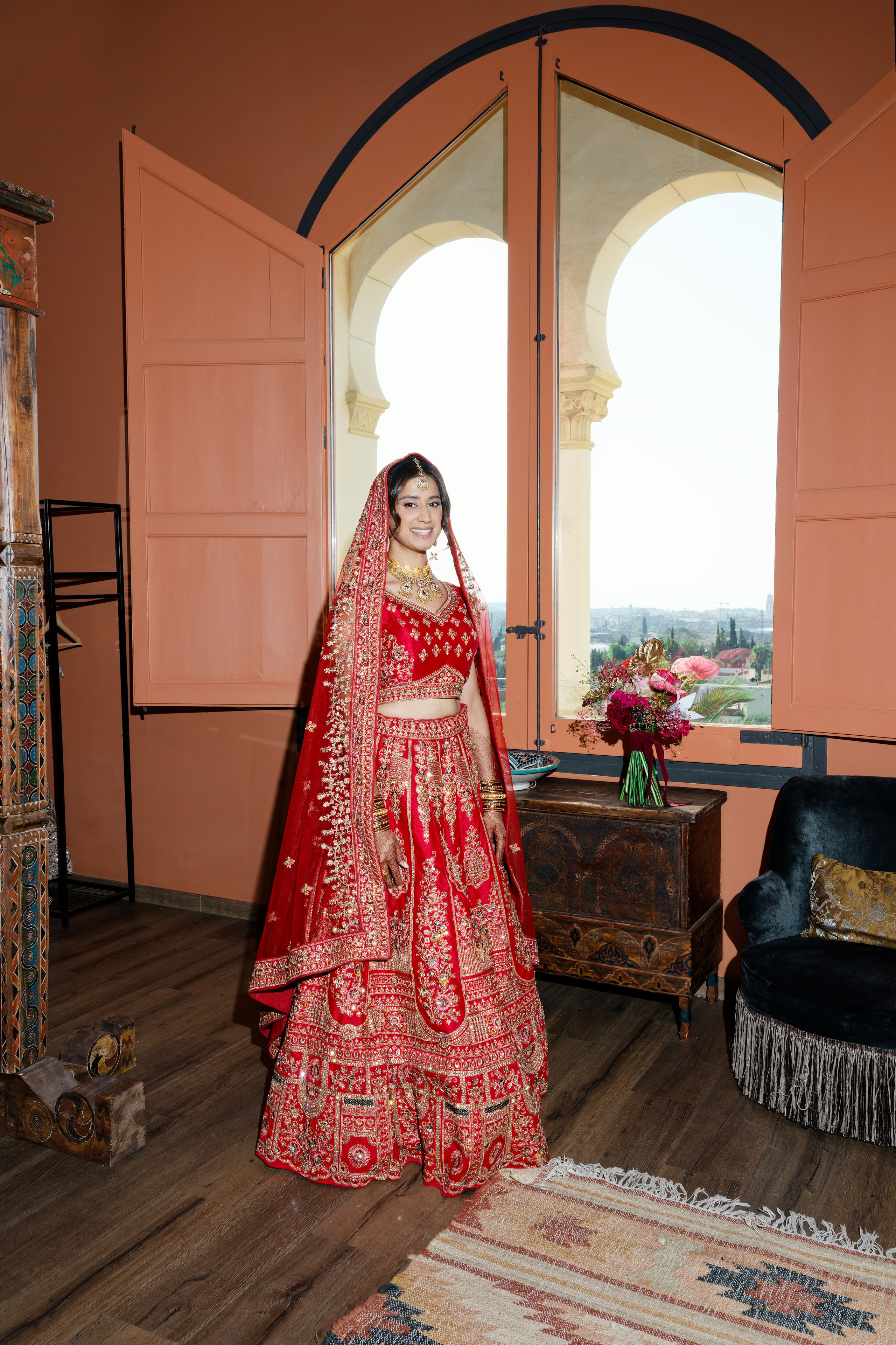 Indian wedding at Gran Villa Rosa, Barcelona