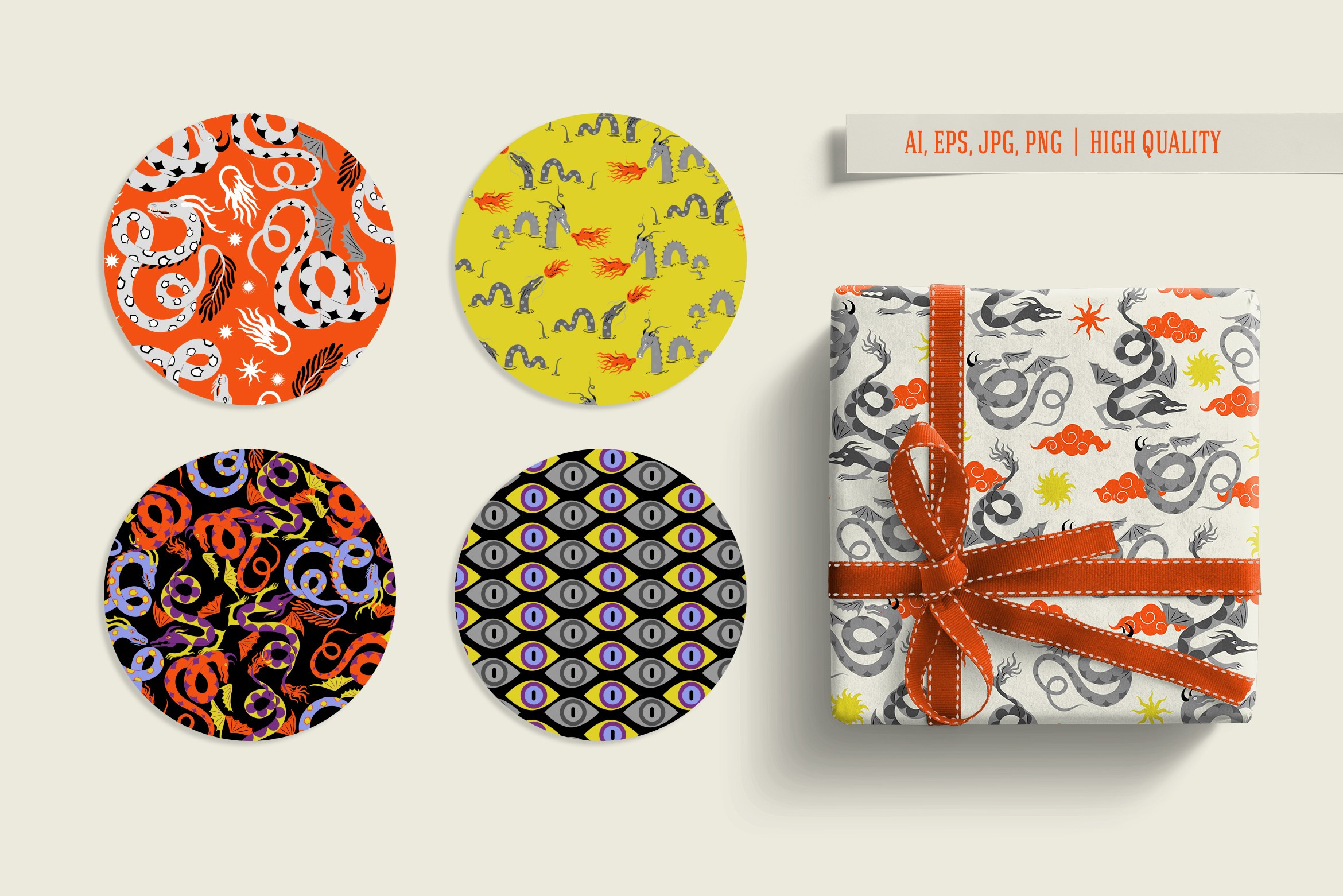 Patterns. Helen Reveur | Illustrator & Brand Designer | Ready-Made & Custom Illustrations
