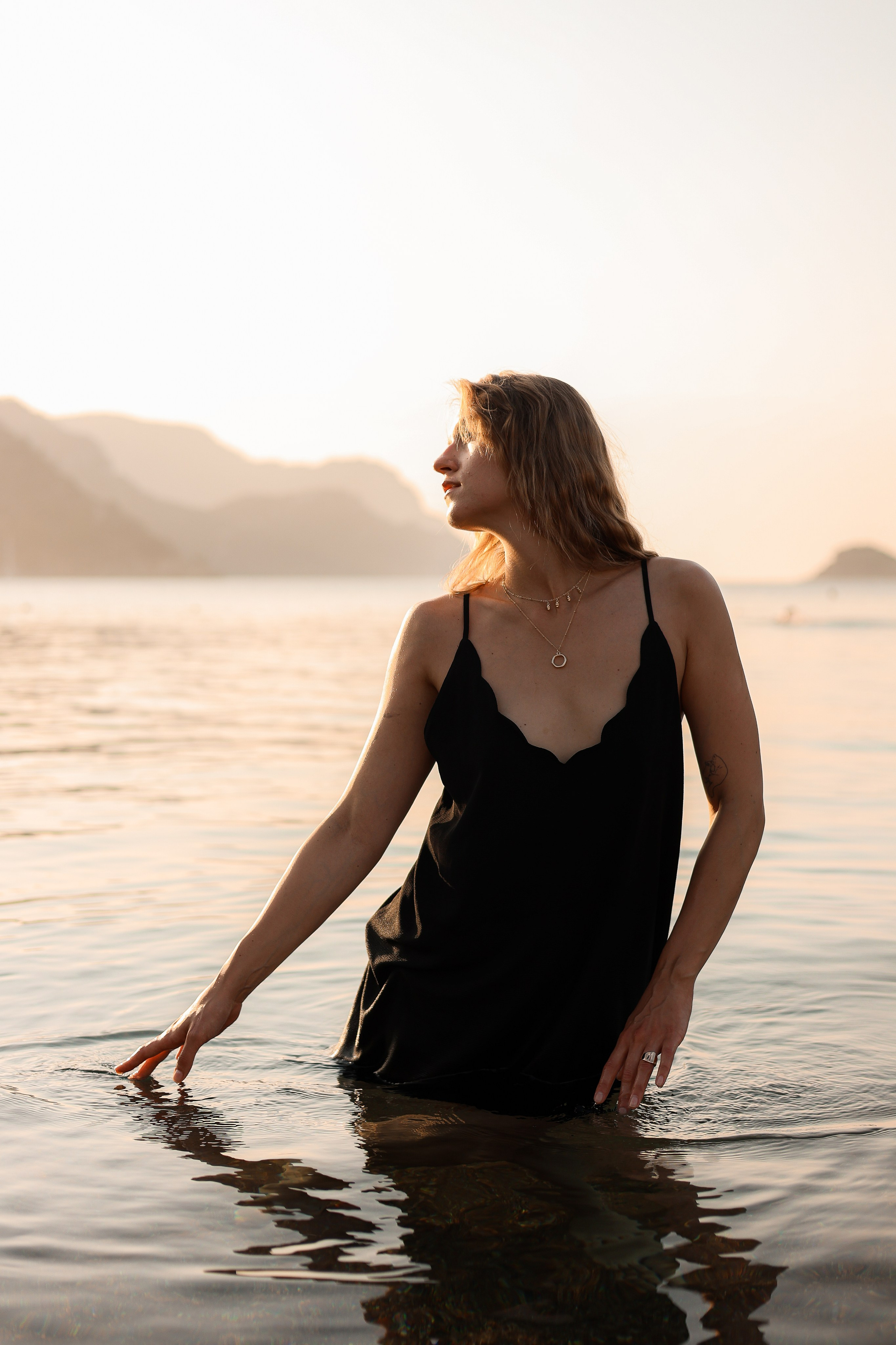 Женский портрет на рассвете. Professional photo & video in Marmaris Turkey