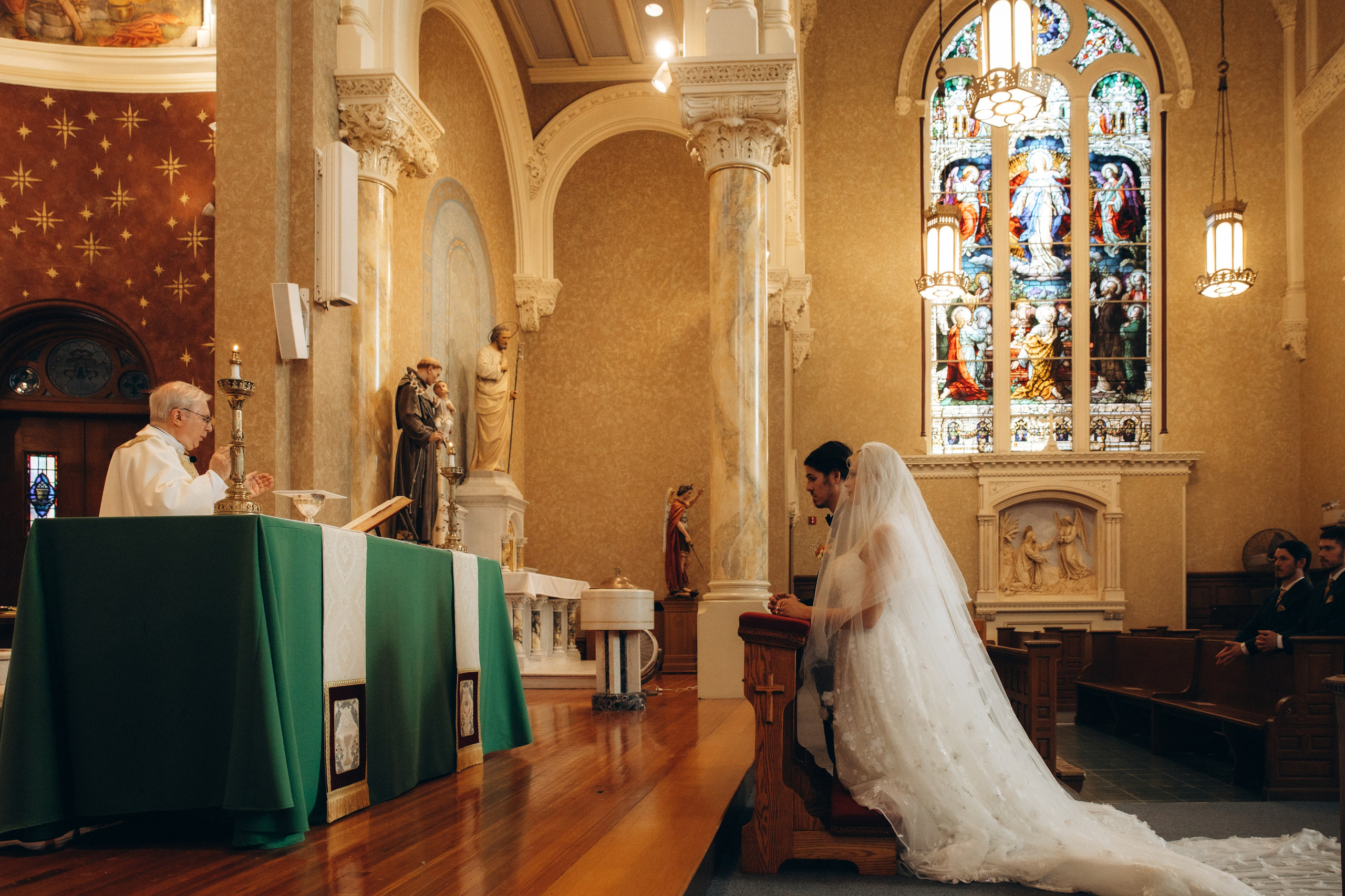 Lisa & Jim | Wedding Ceremony at St. Mary Star of the Sea