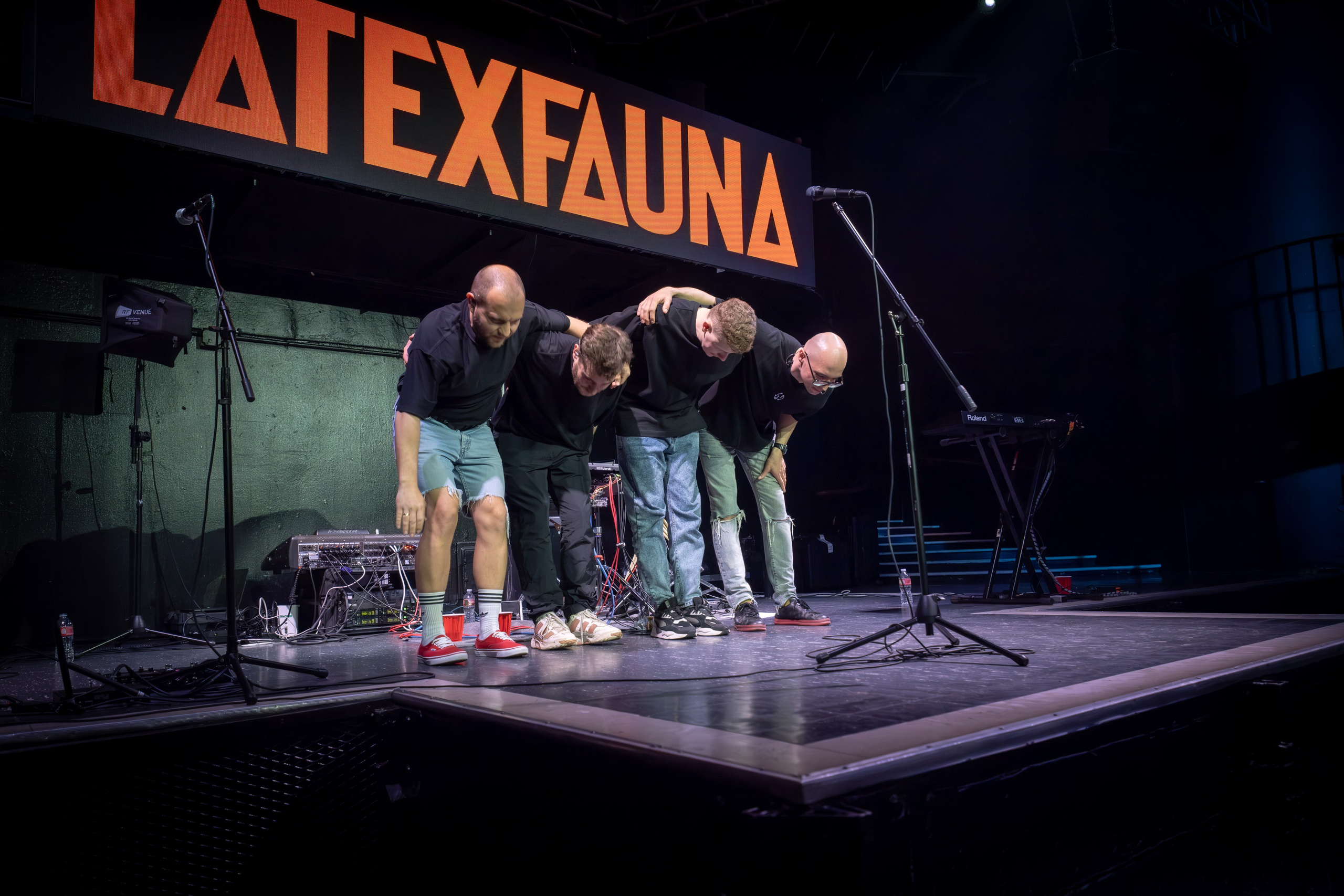 LATEXFAUNA / 2024. Reportage concert portrait photography in the San Francisco Bay Area