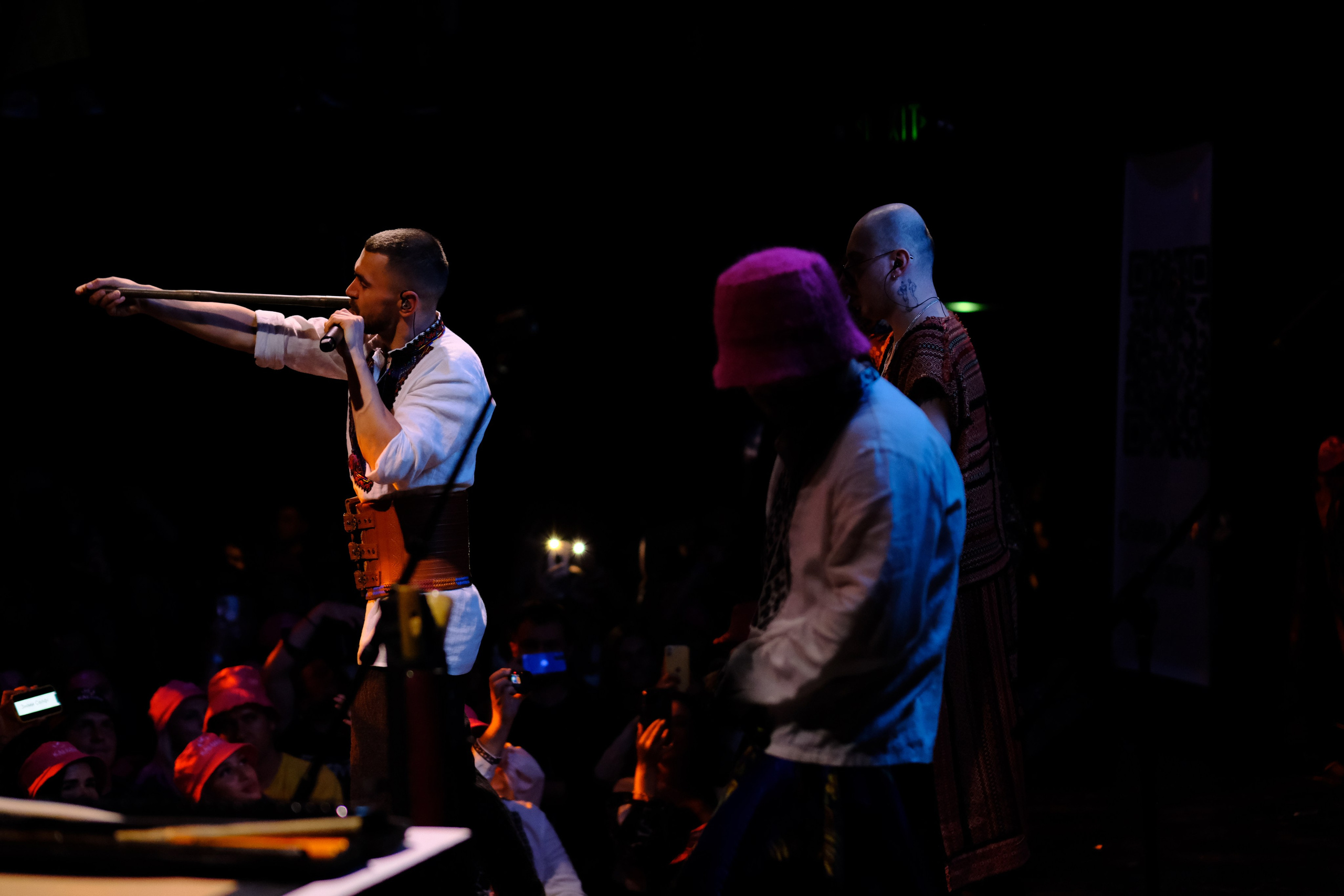 KALUSH ORCHESTRA. Reportage concert portrait photography in the San Francisco Bay Area