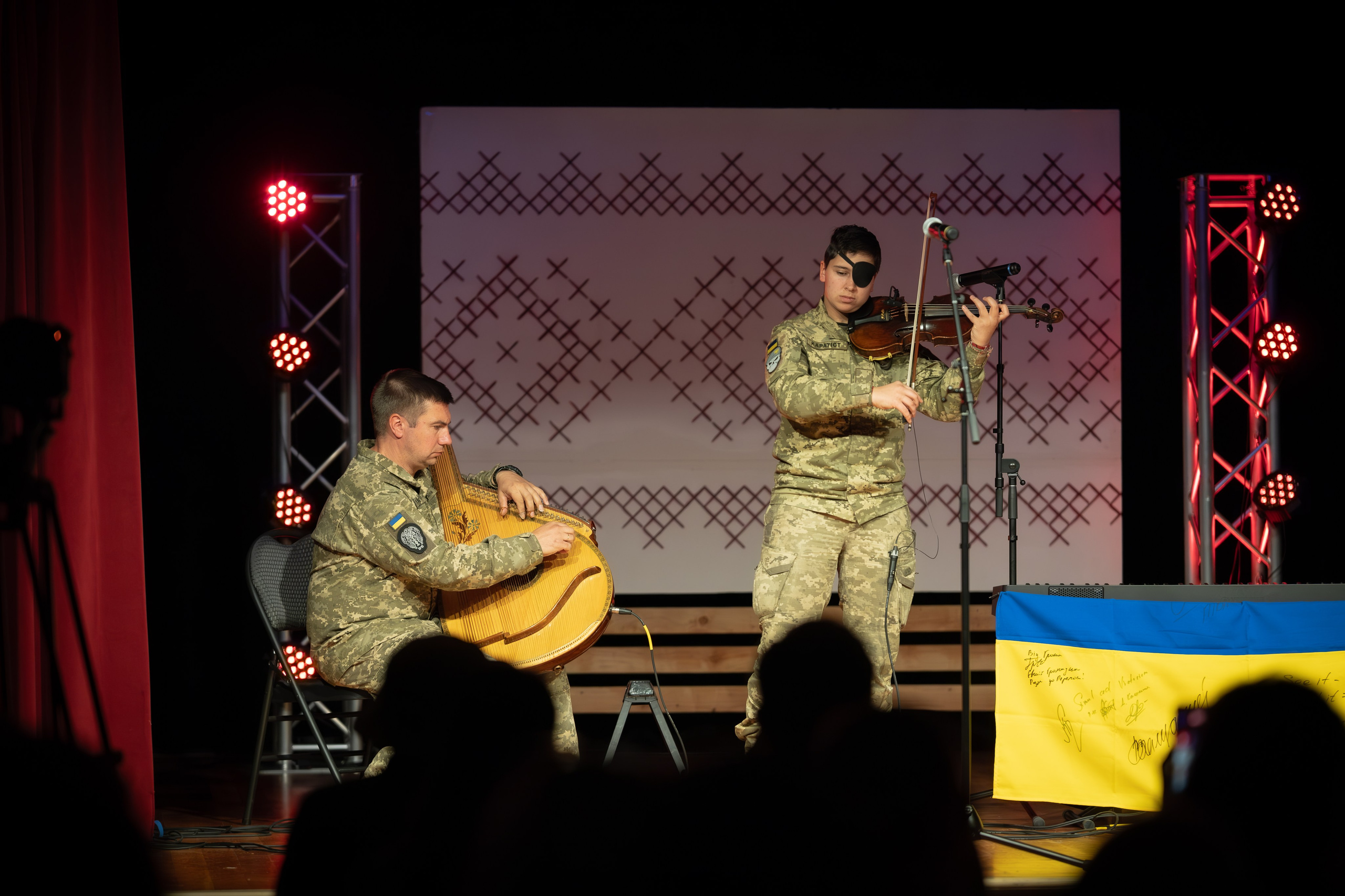 FROM THE UKRAINIAN FRONTLINE WITH THANKS. Reportage concert portrait photography in the San Francisco Bay Area
