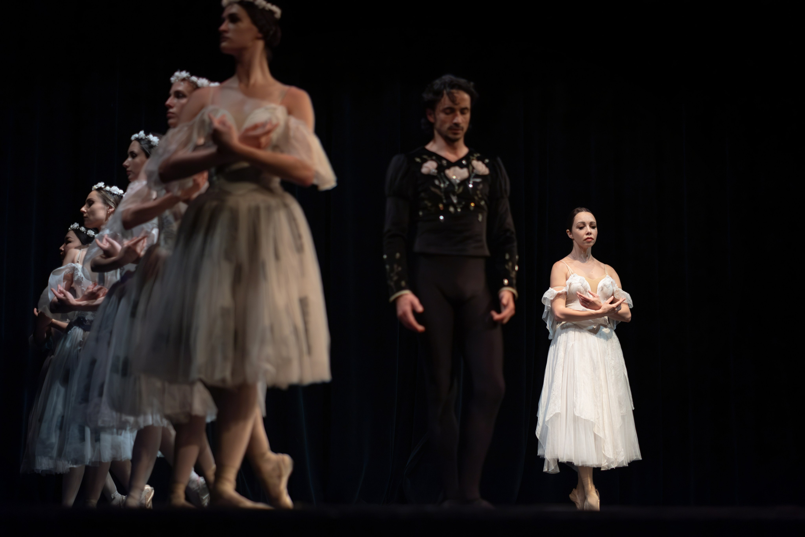 Grand Kyiv Ballet / Giselle. Reportage concert portrait photography in the San Francisco Bay Area