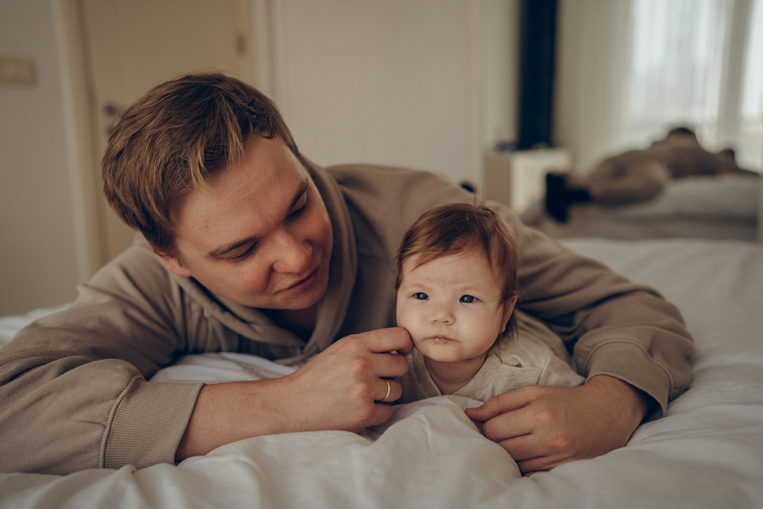 Семейная с младенцем. Фотограф Москва Ларина Юлия