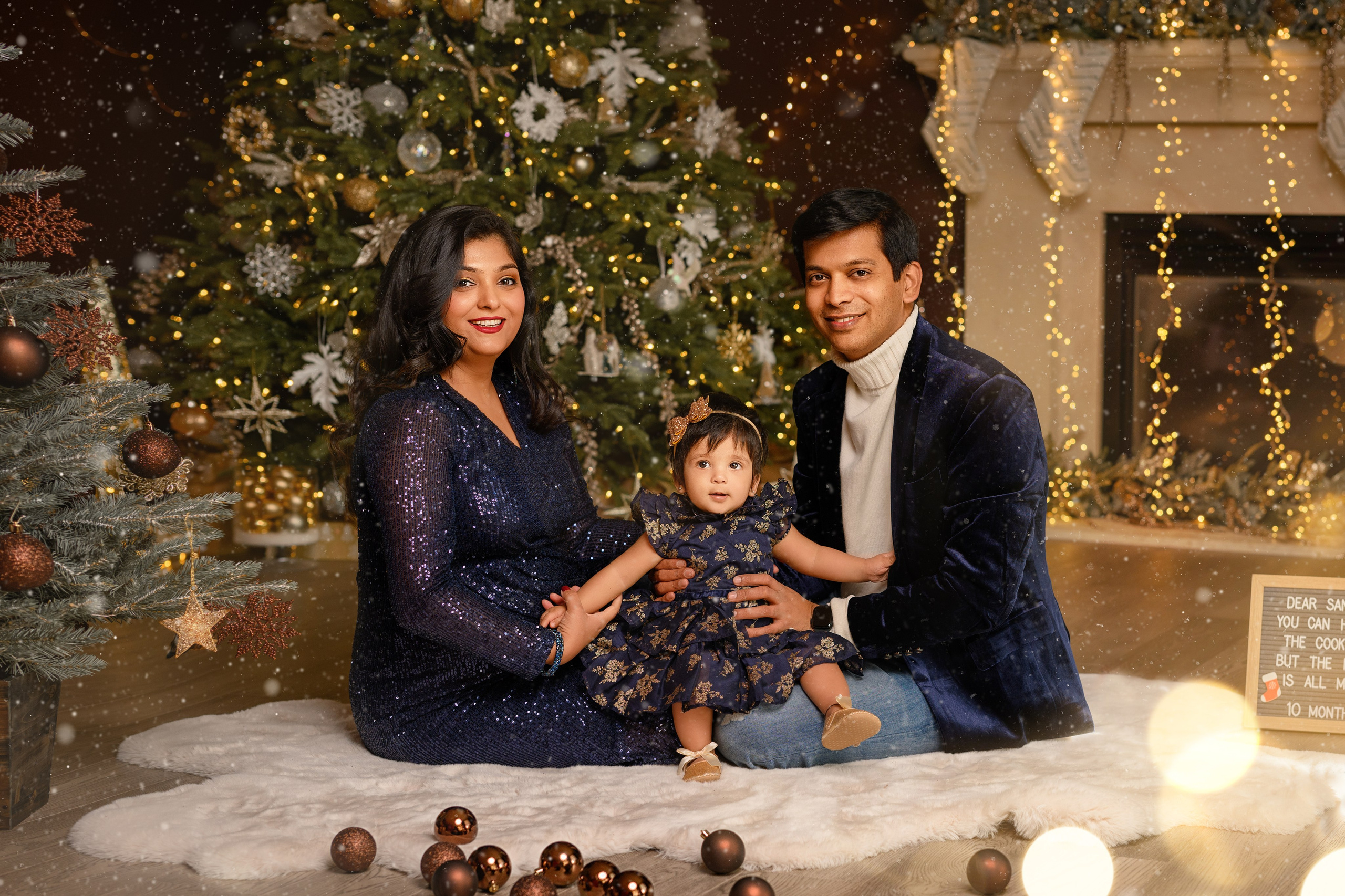 Priyanka and her family. Wedding & family photography in Seattle area. Helen Michelle photographer