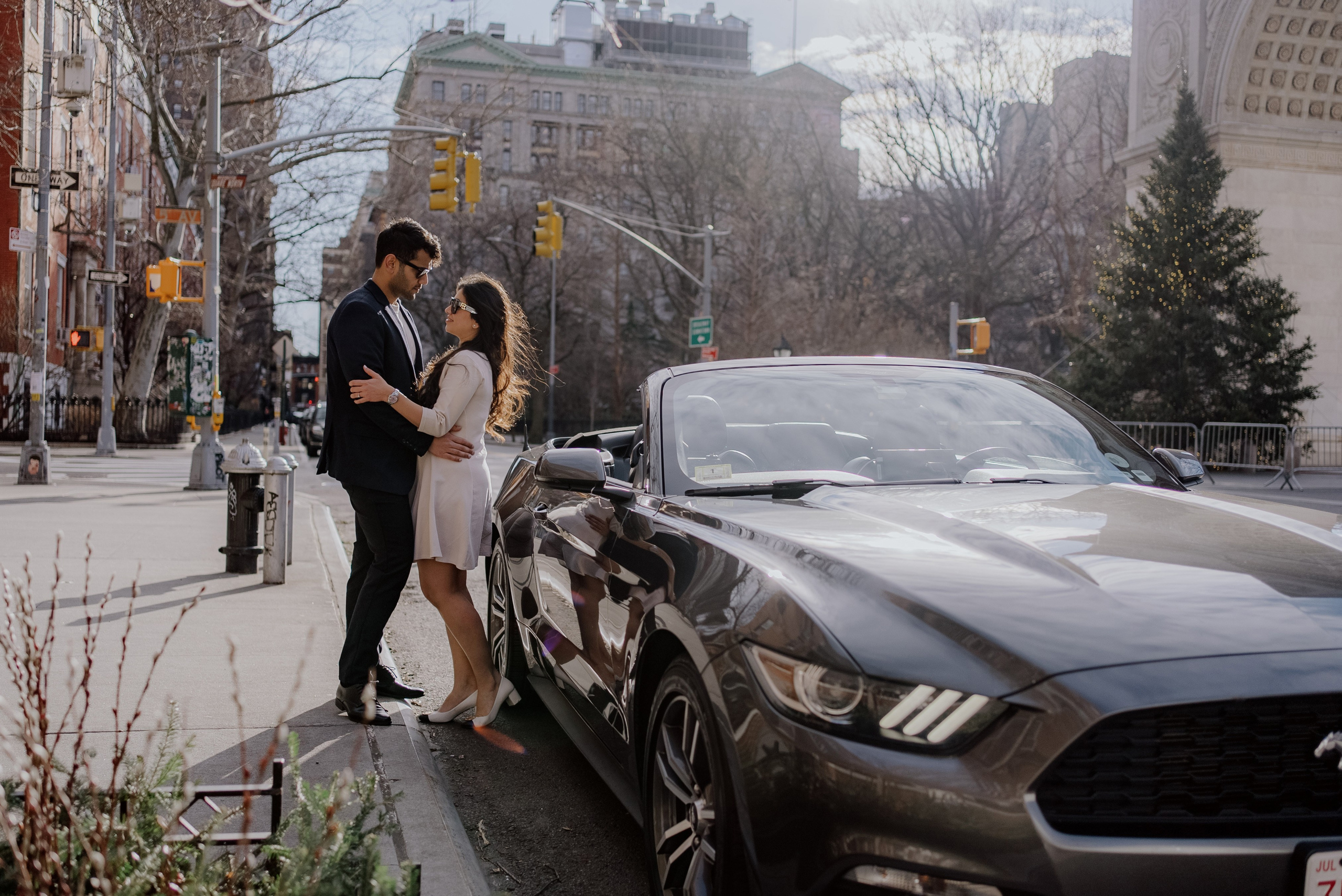 Pre-wedding shoot in New York. Videographer and photographer in New York // MAKAROV.VIDEO