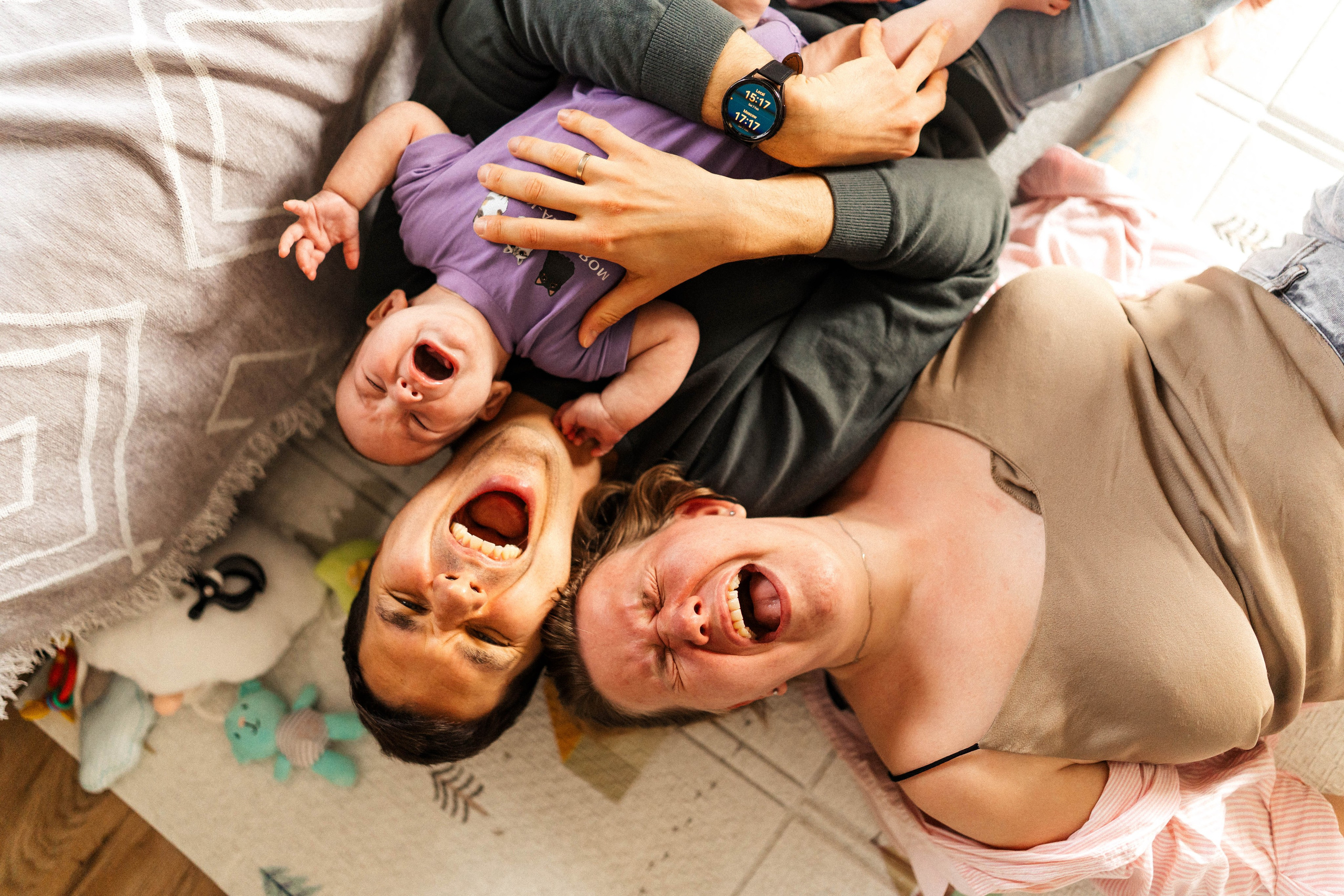Наташа, Глаша, Игорь. Family photographer in Oviedo — Yana Razina