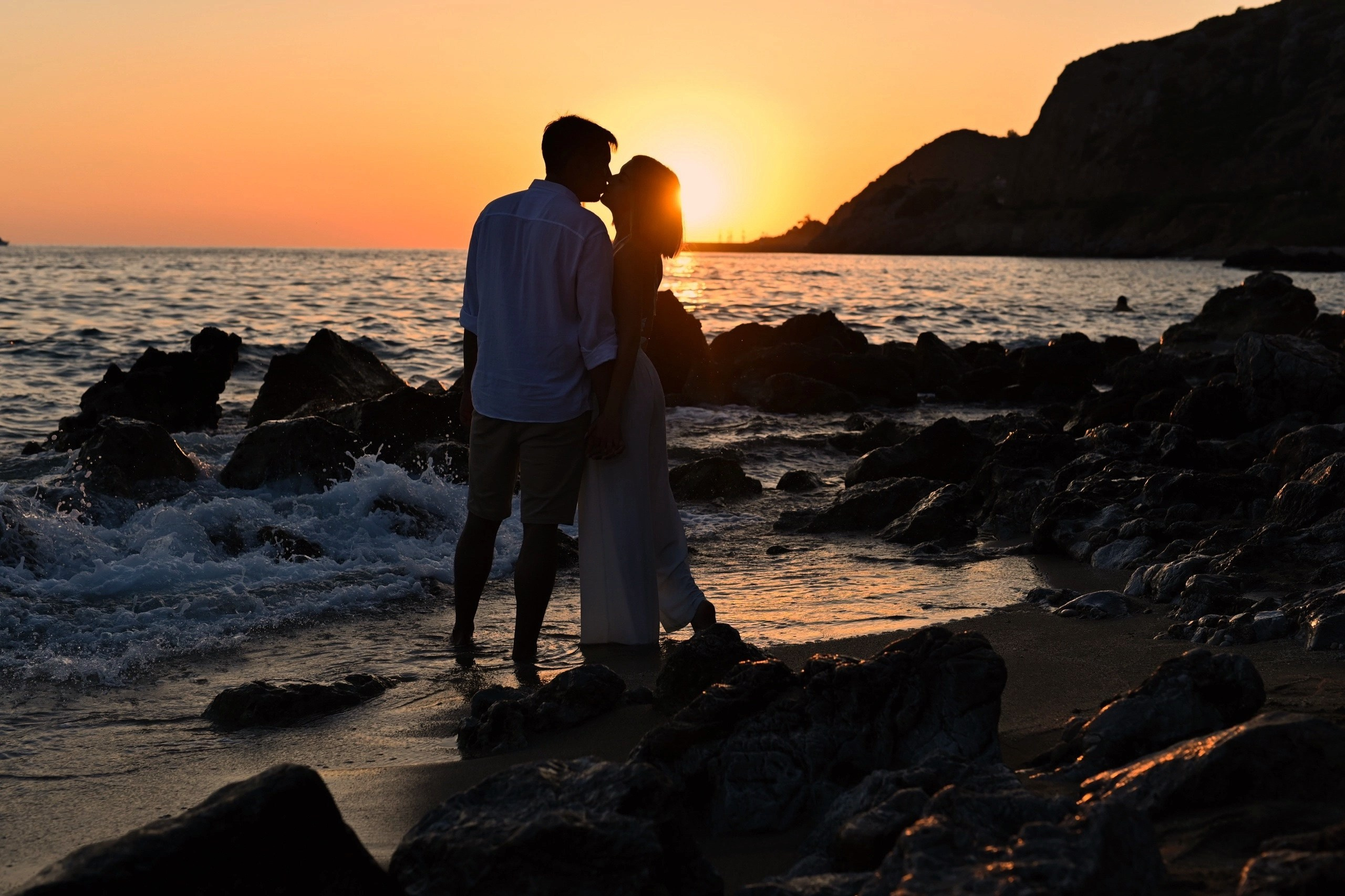 Love story на пляже Клеопатра. Photographer in Alanya, Side, Manavgat. Türkiye