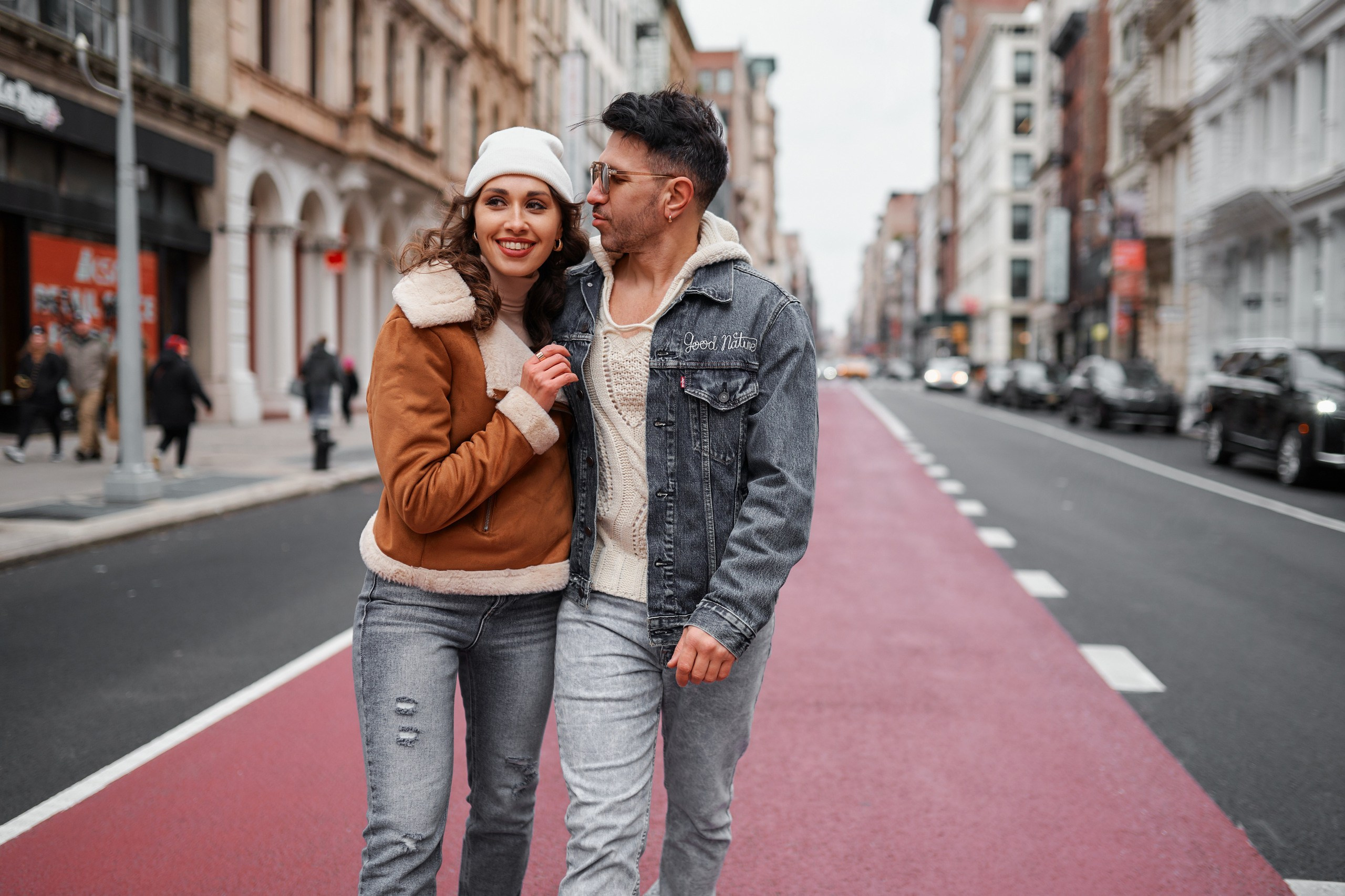 Engagement photo shoot NYC. Professional Wedding and event photographer USA New York