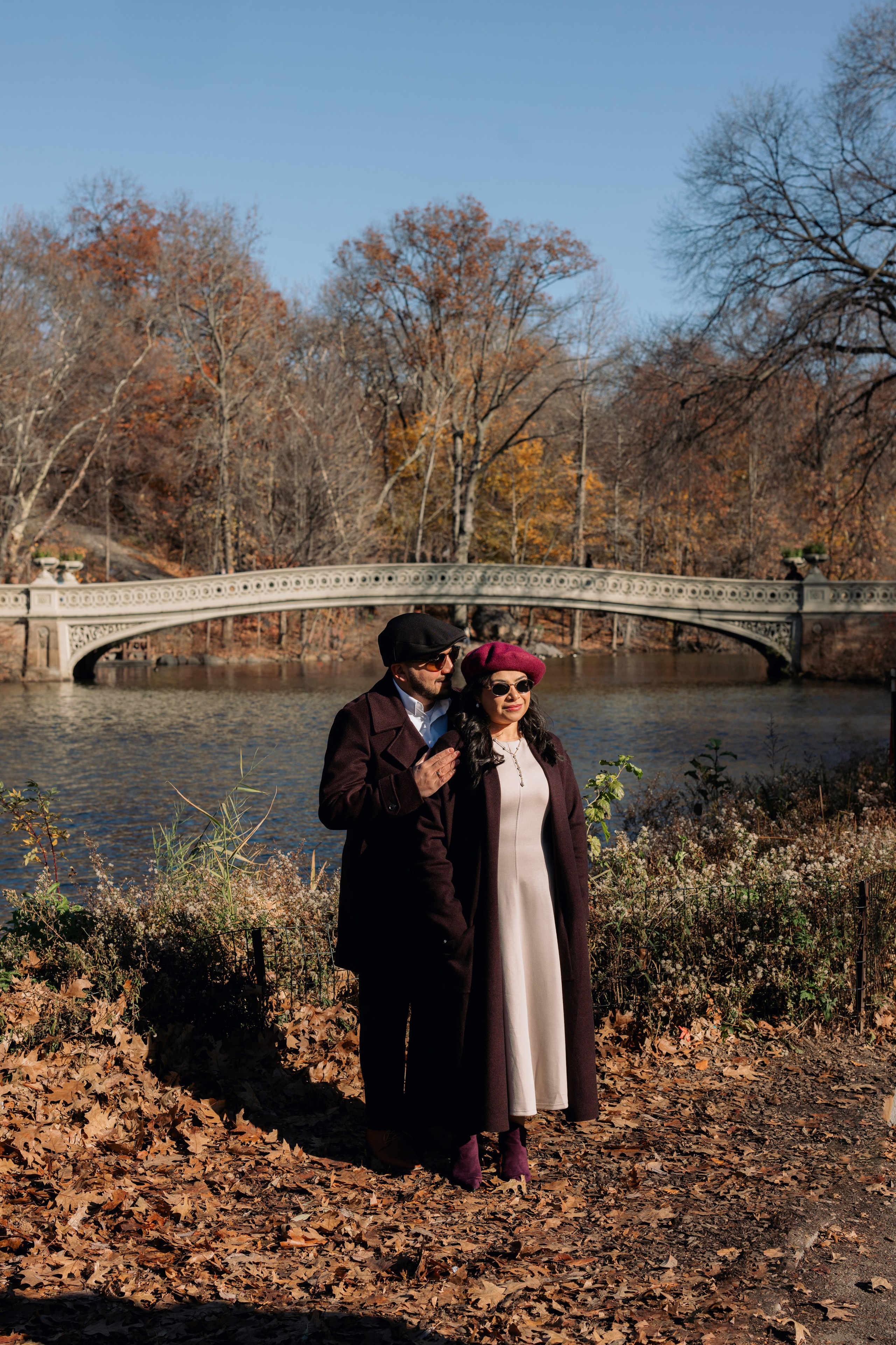 Marina and Mina | Central Park Engagement Session