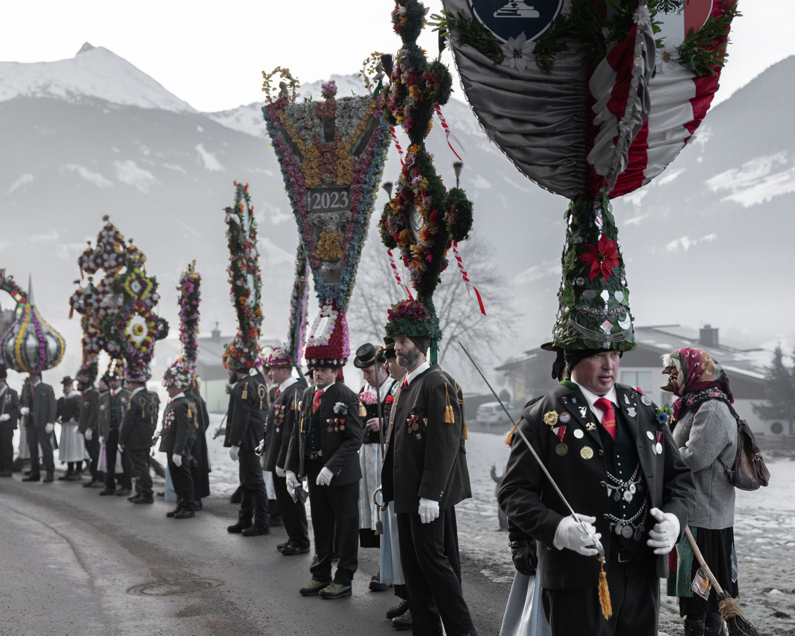 PERCHTENLAUF 2023, Gastein. Guzel Kolobova| Fotografin| Salzburg