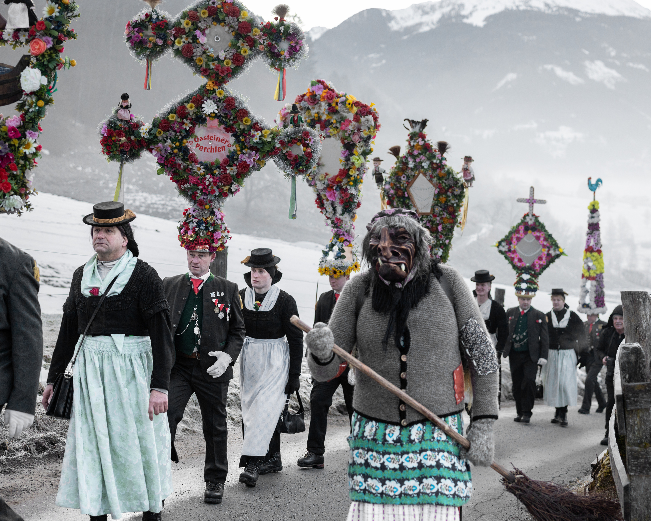 PERCHTENLAUF 2023, Gastein. Guzel Kolobova| Fotografin| Salzburg