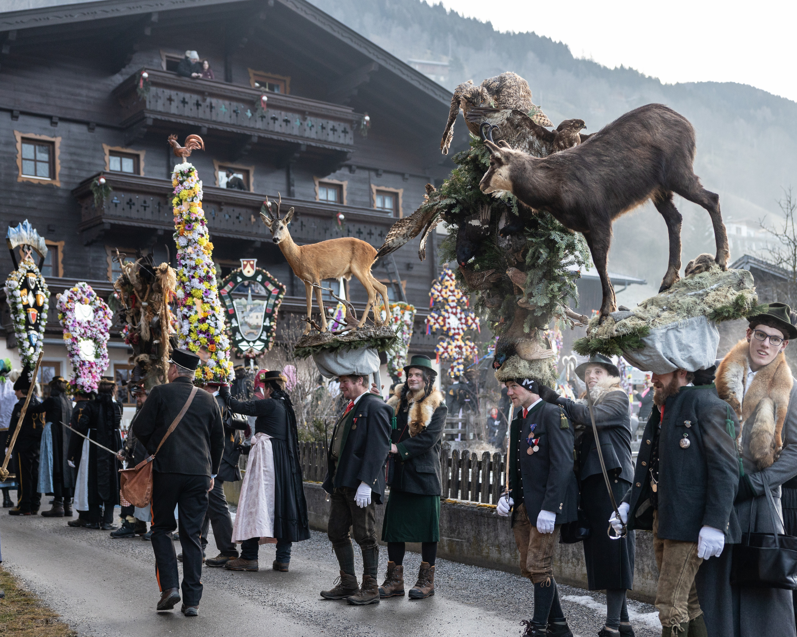 PERCHTENLAUF 2023, Gastein. Guzel Kolobova| Fotografin| Salzburg