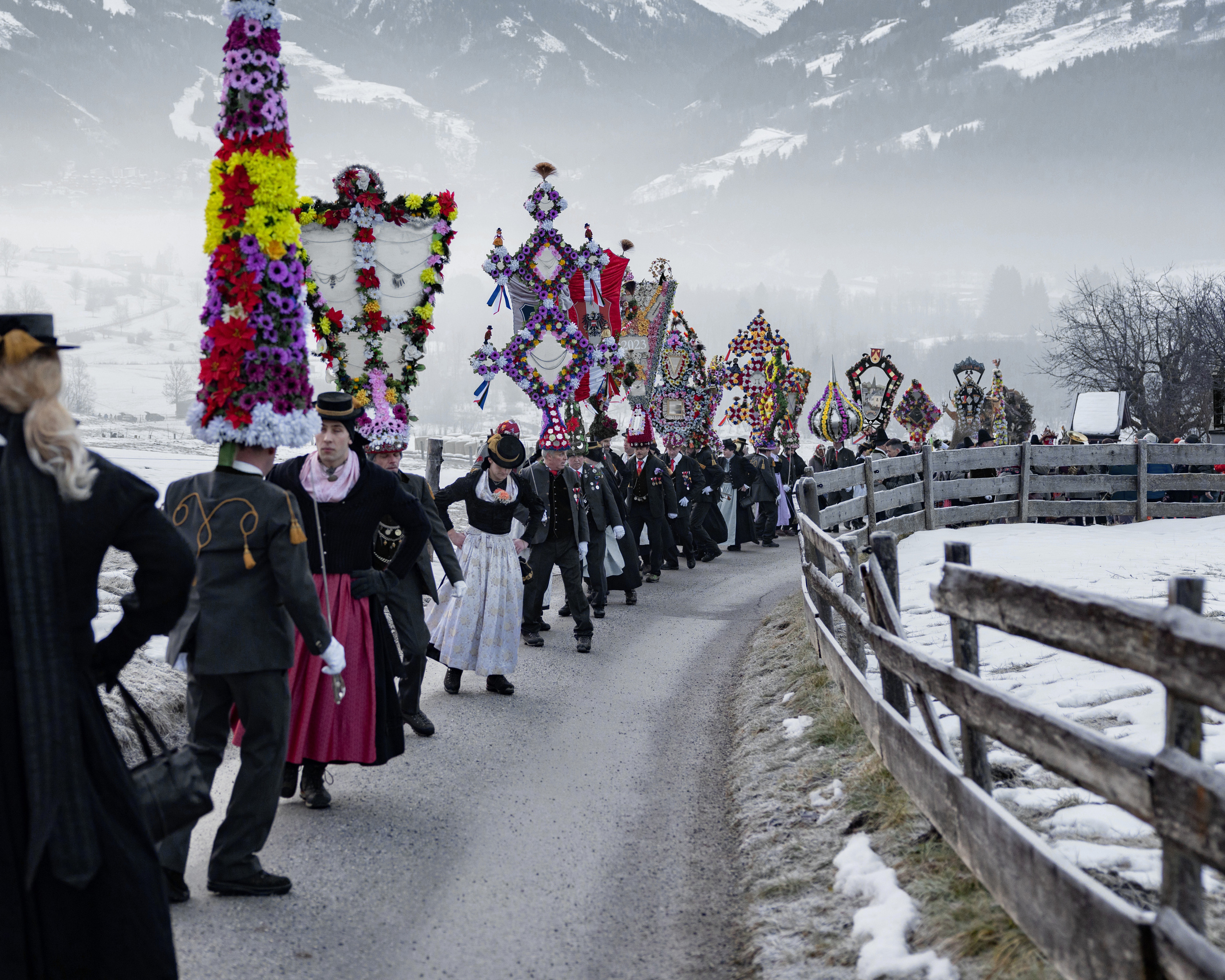 PERCHTENLAUF 2023, Gastein. Guzel Kolobova| Fotografin| Salzburg
