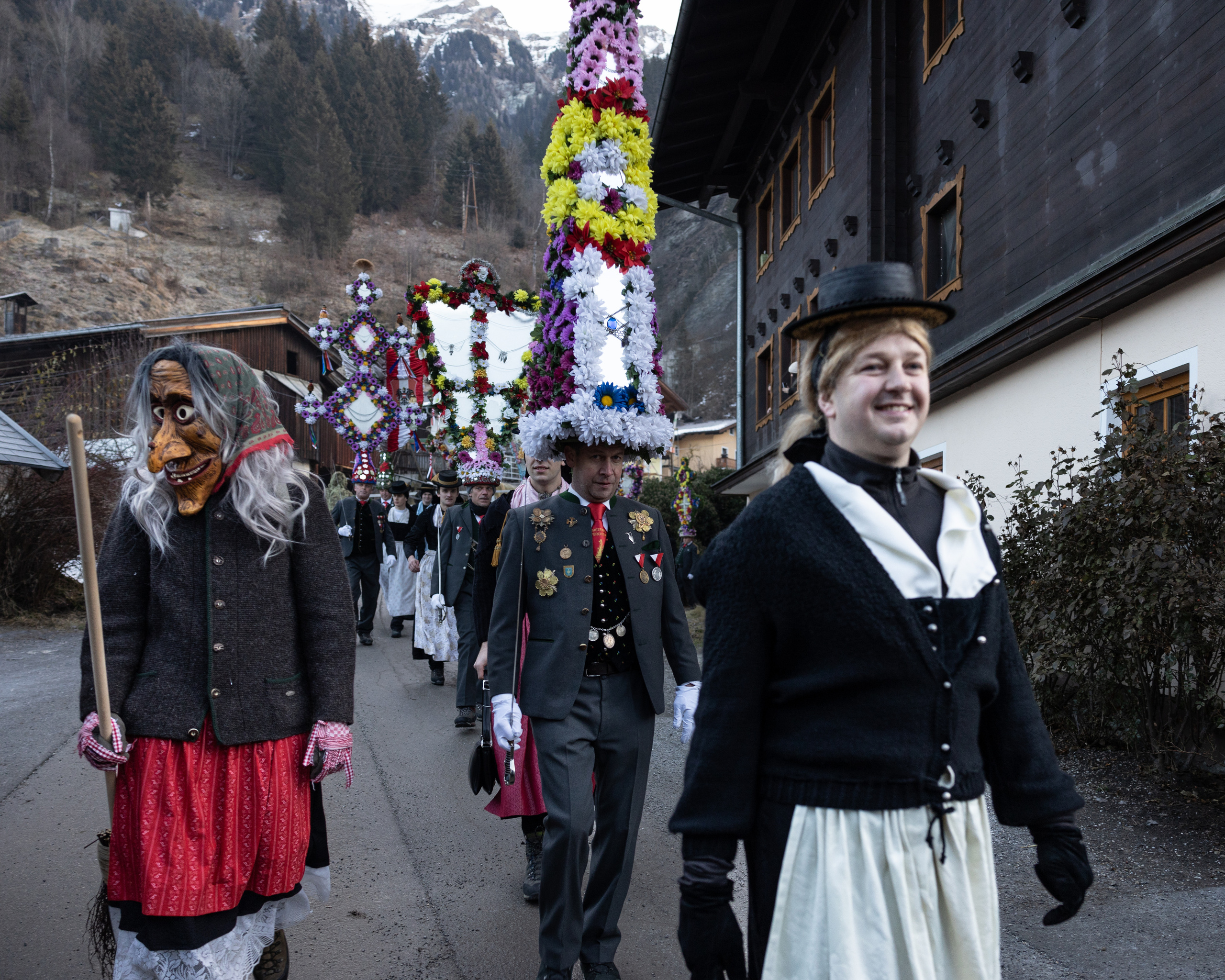 PERCHTENLAUF 2023, Gastein. Guzel Kolobova| Fotografin| Salzburg
