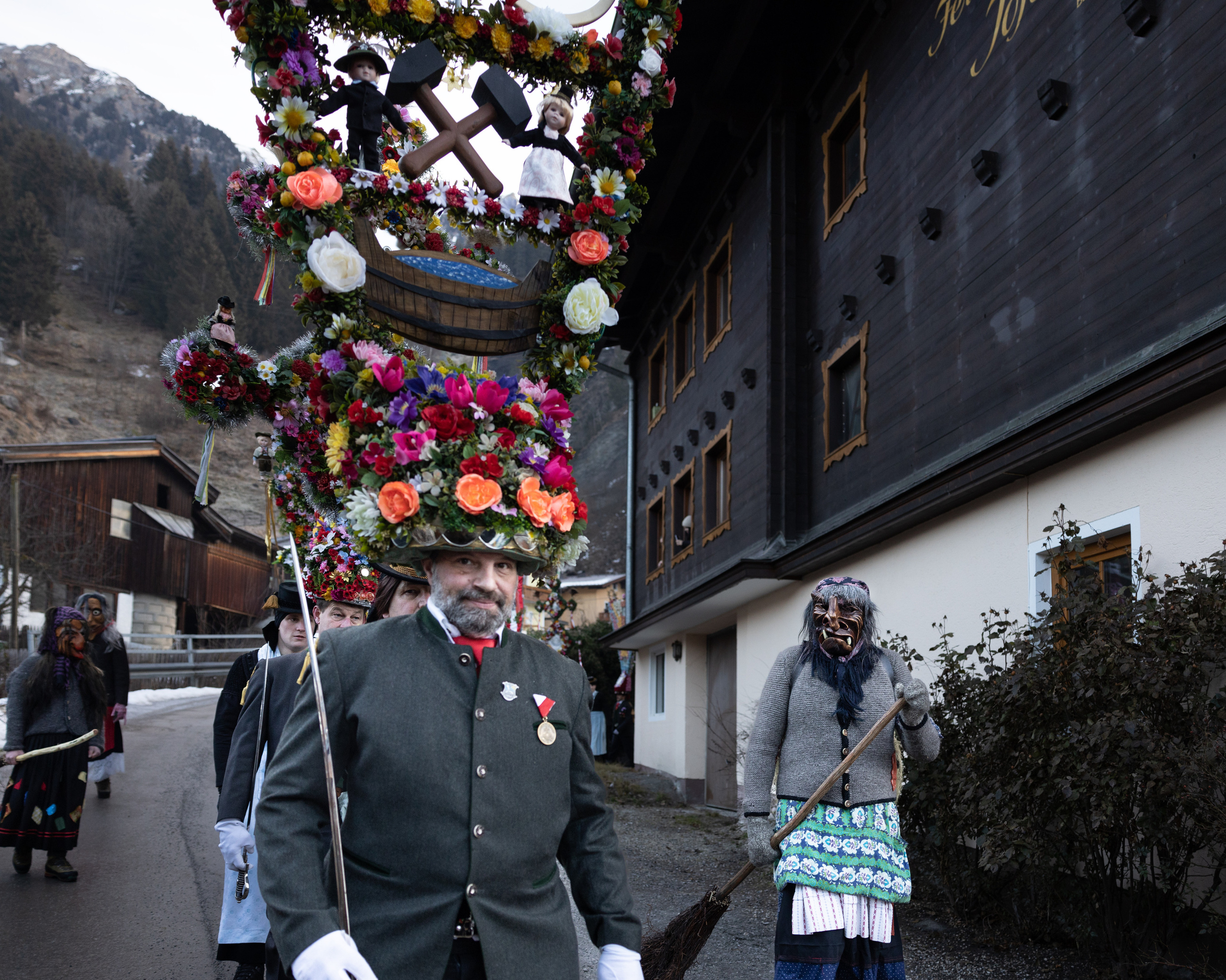 PERCHTENLAUF 2023, Gastein. Guzel Kolobova| Fotografin| Salzburg