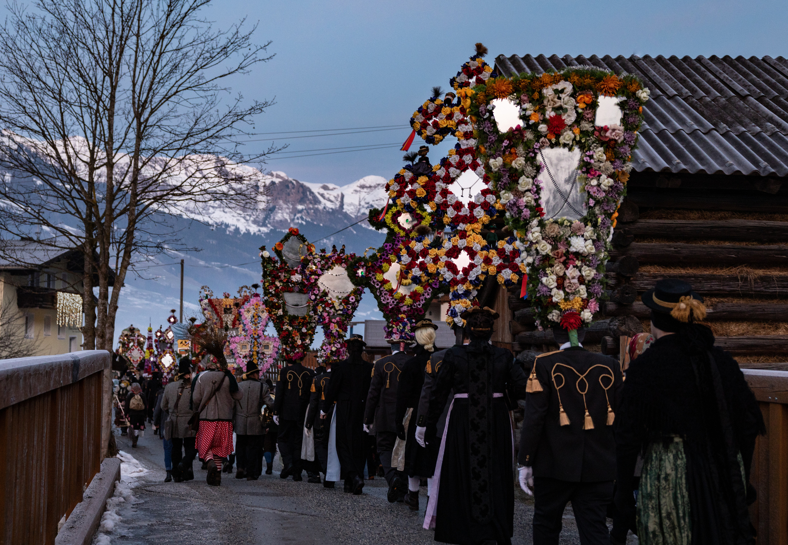 PERCHTENLAUF 2023, Gastein. Guzel Kolobova| Fotografin| Salzburg