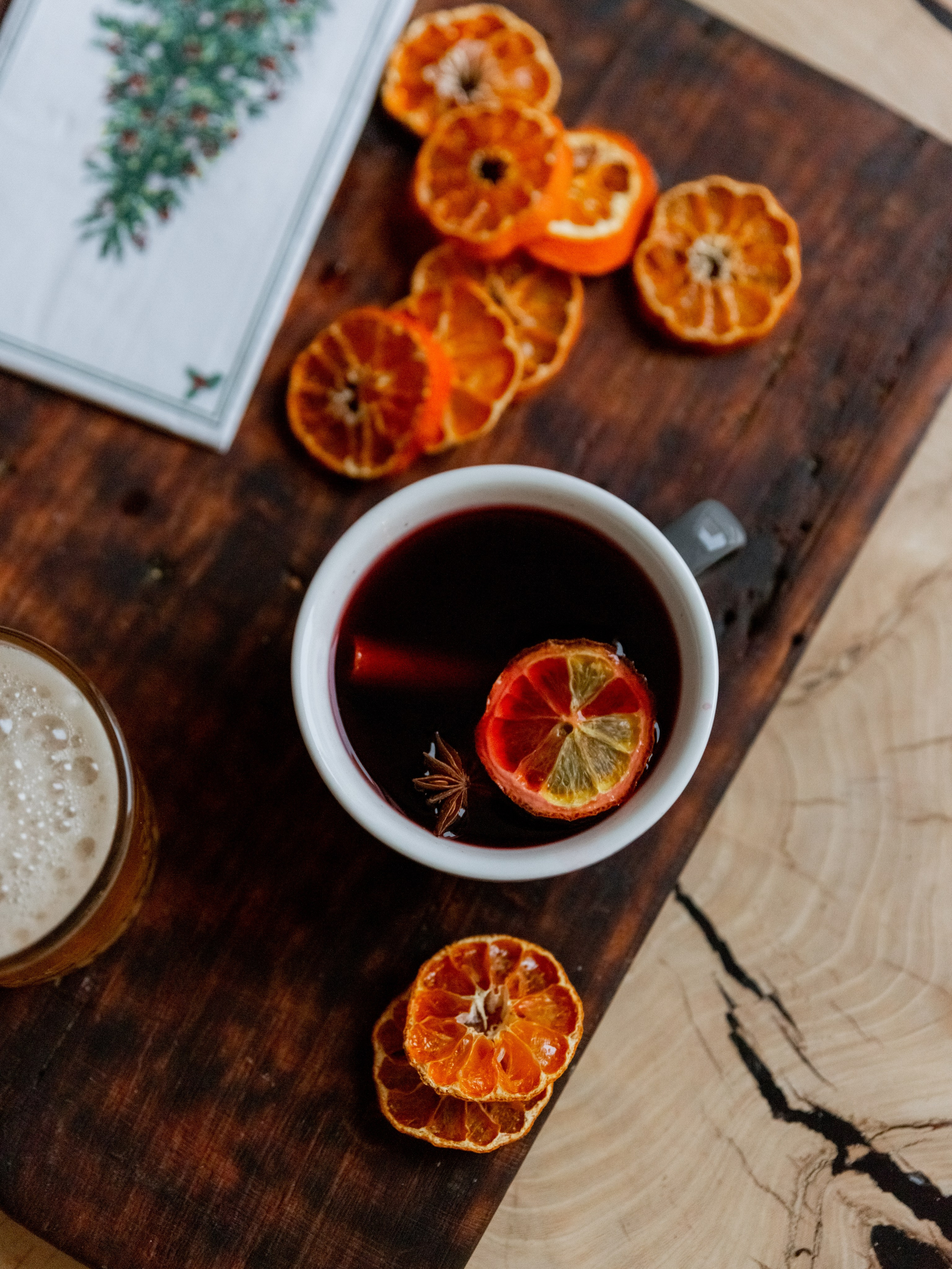 Kootyata coffee shop. Christmas menu. Photographer Vladmir Gladkov