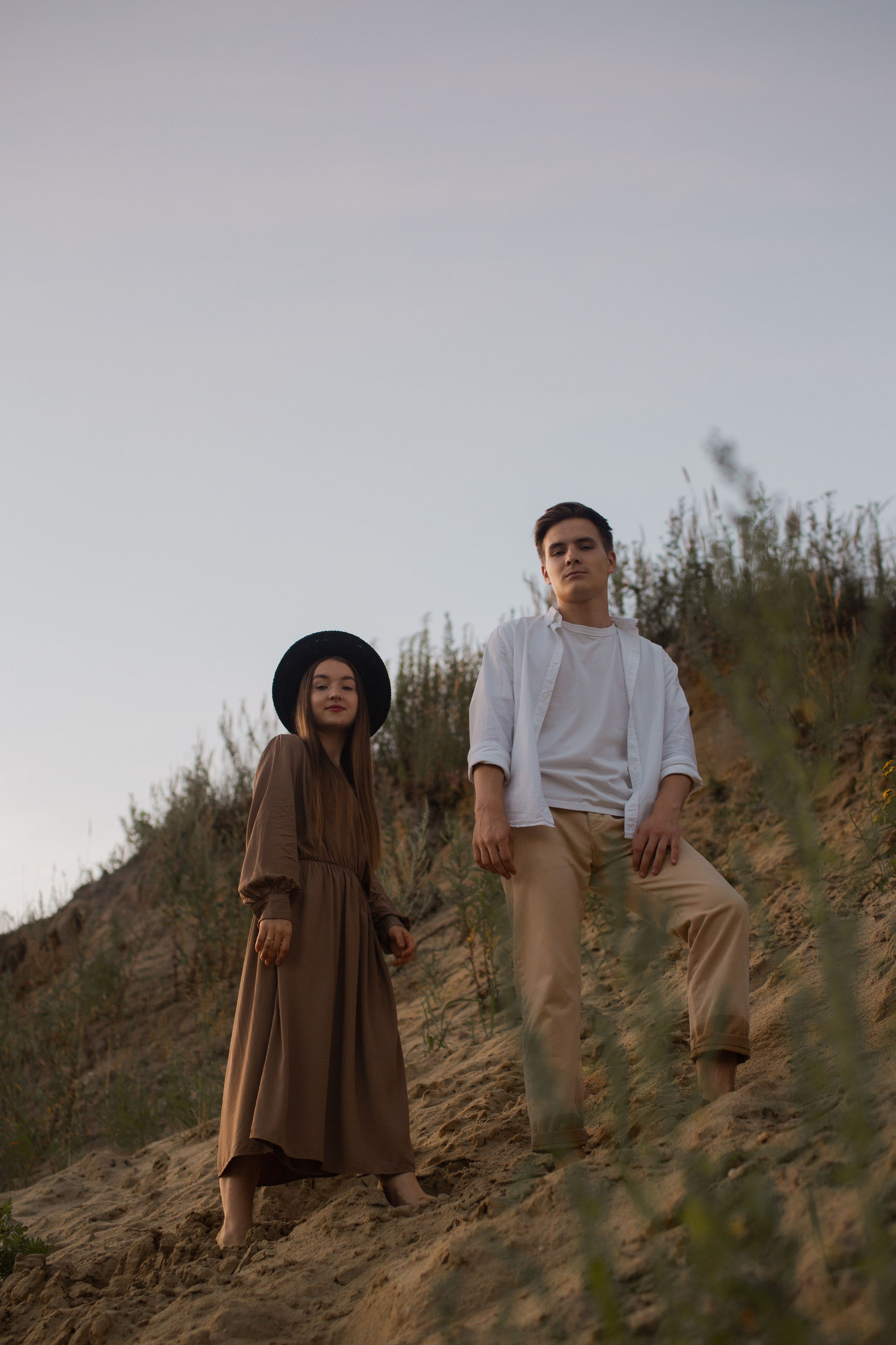 Nikita and Luba. Siblings. Photographer Vladmir Gladkov