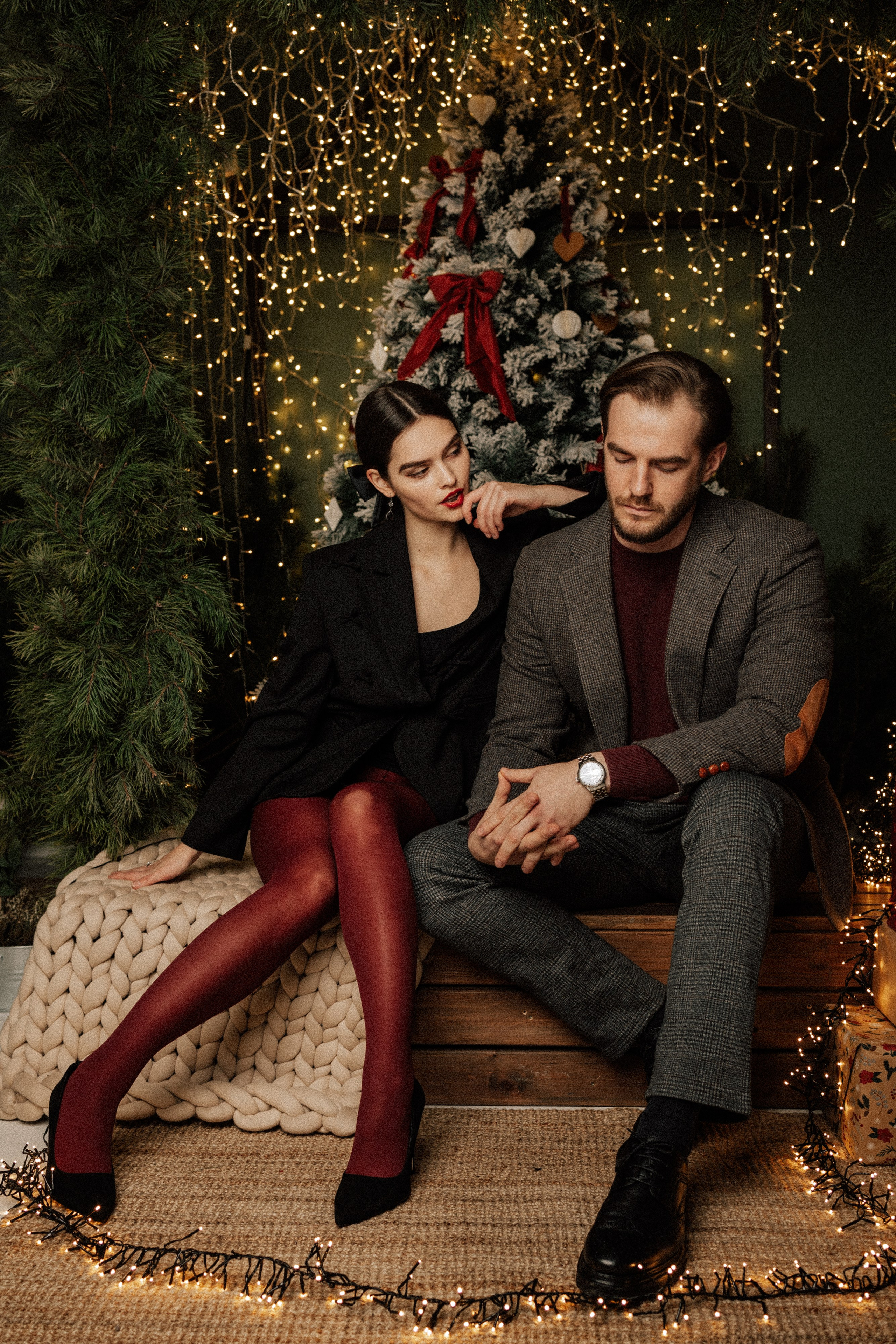 Christmas photoshoot. Destination wedding and fashion photographer in Riga Igor Davidovich