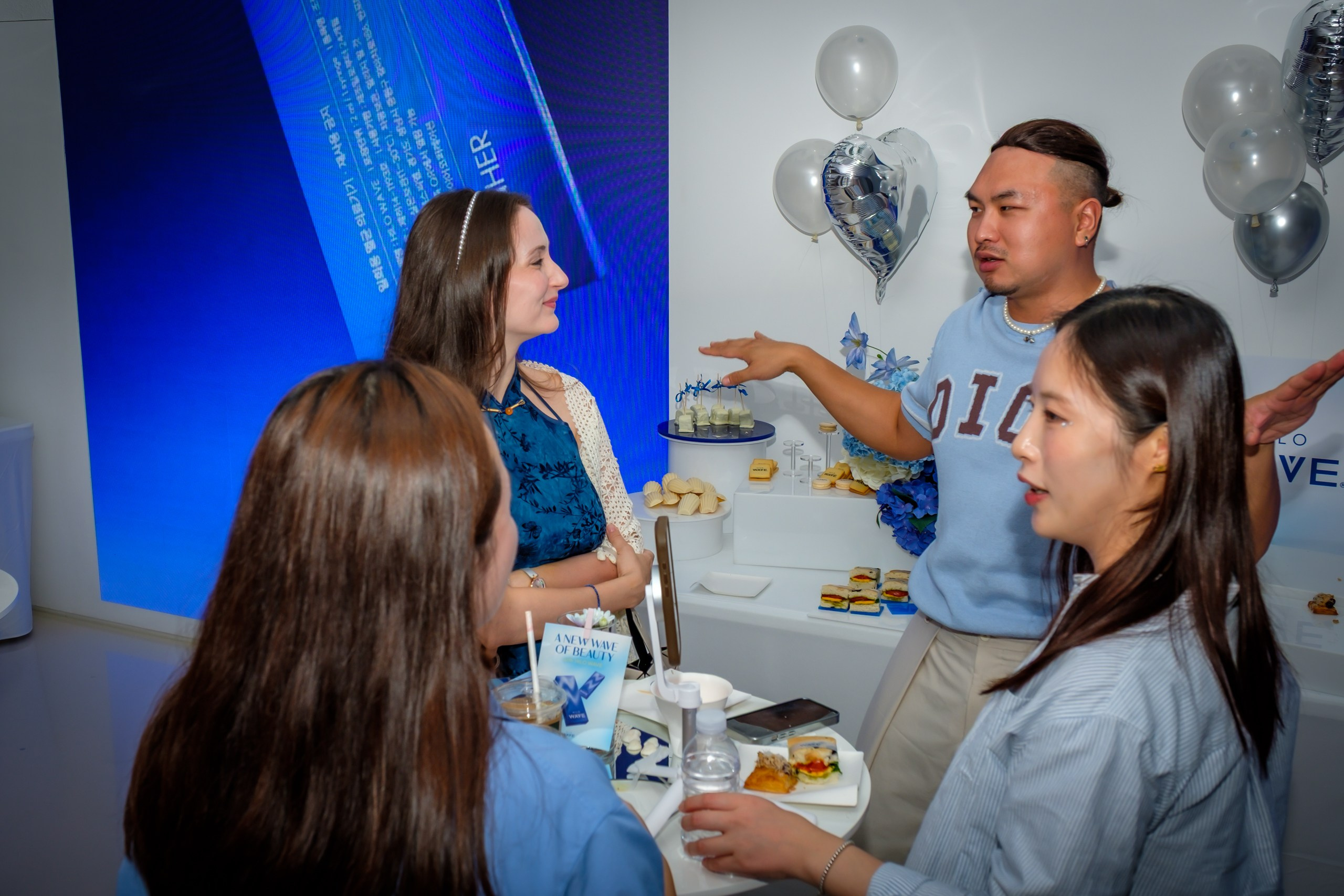 HILO WAVE Day: Global Brand Launch with K-Beauty Influencers. Фотограф в Сеуле, Южная Корея Наталья Доброквашина