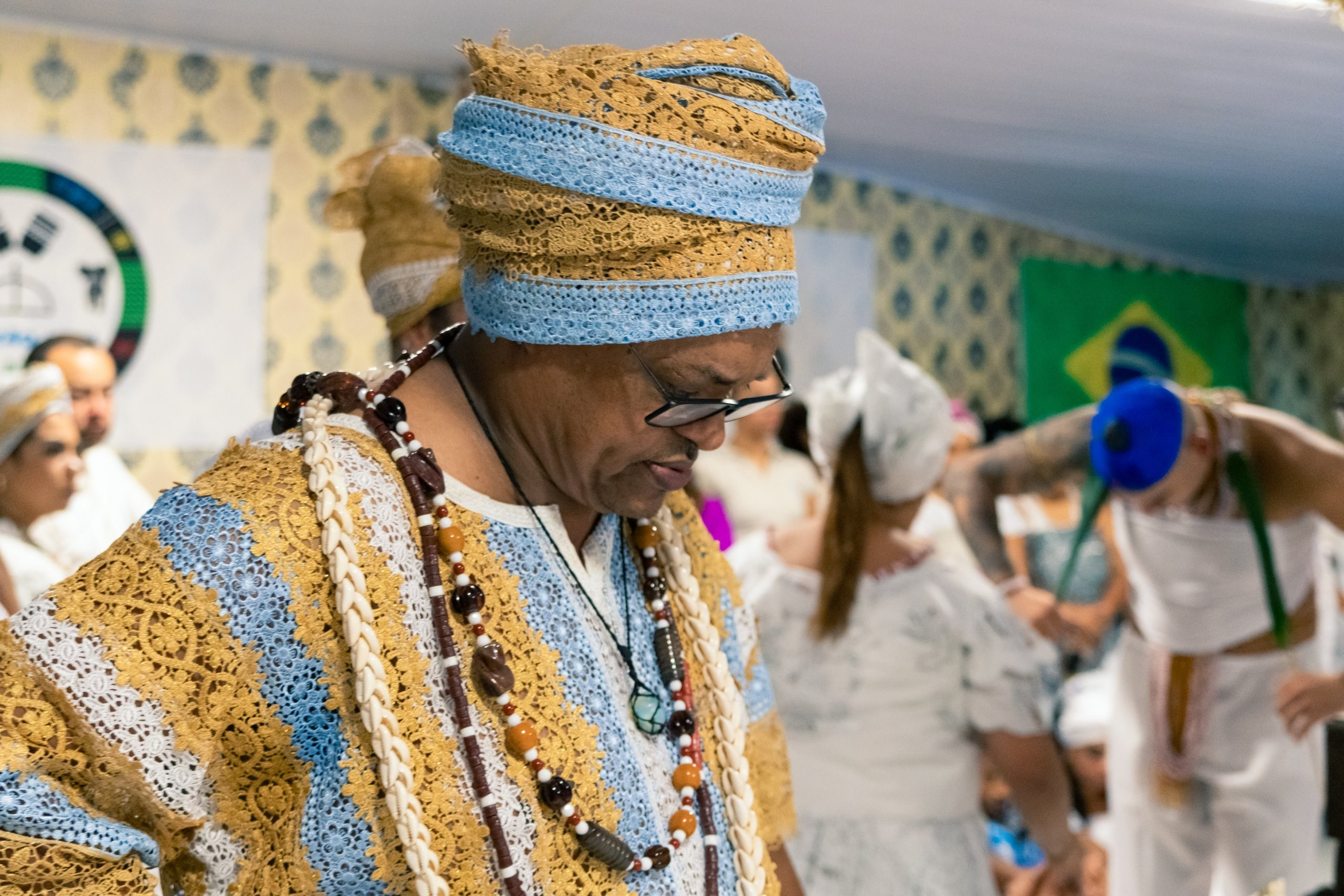 19/04/2025 — Iniciação Oloyê Pablo, Ajoyê Maria Júlia e Iyawo Arthur. Aladá Produções