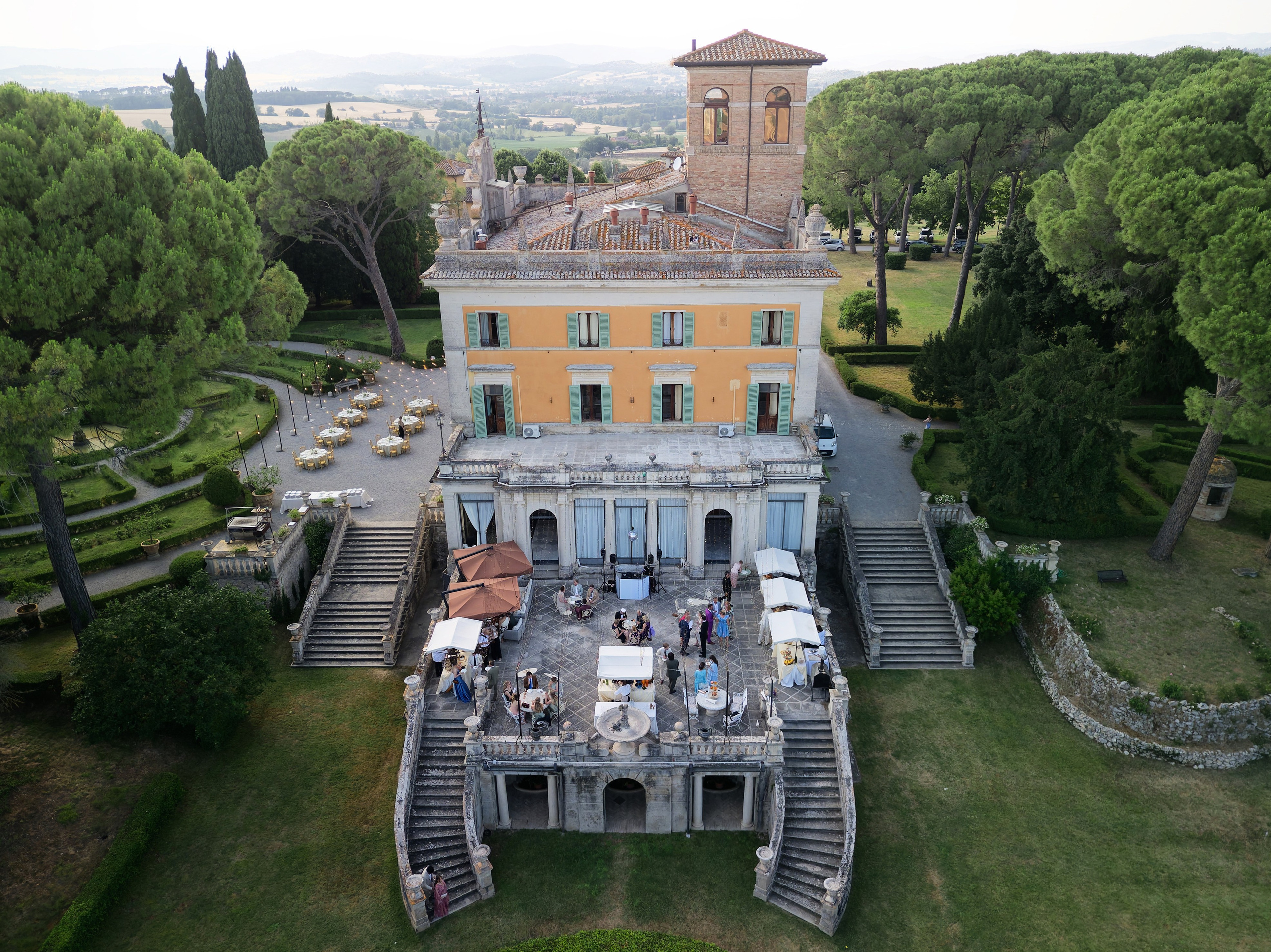 Wedding at La Torre di Pila, Umbria, Italy