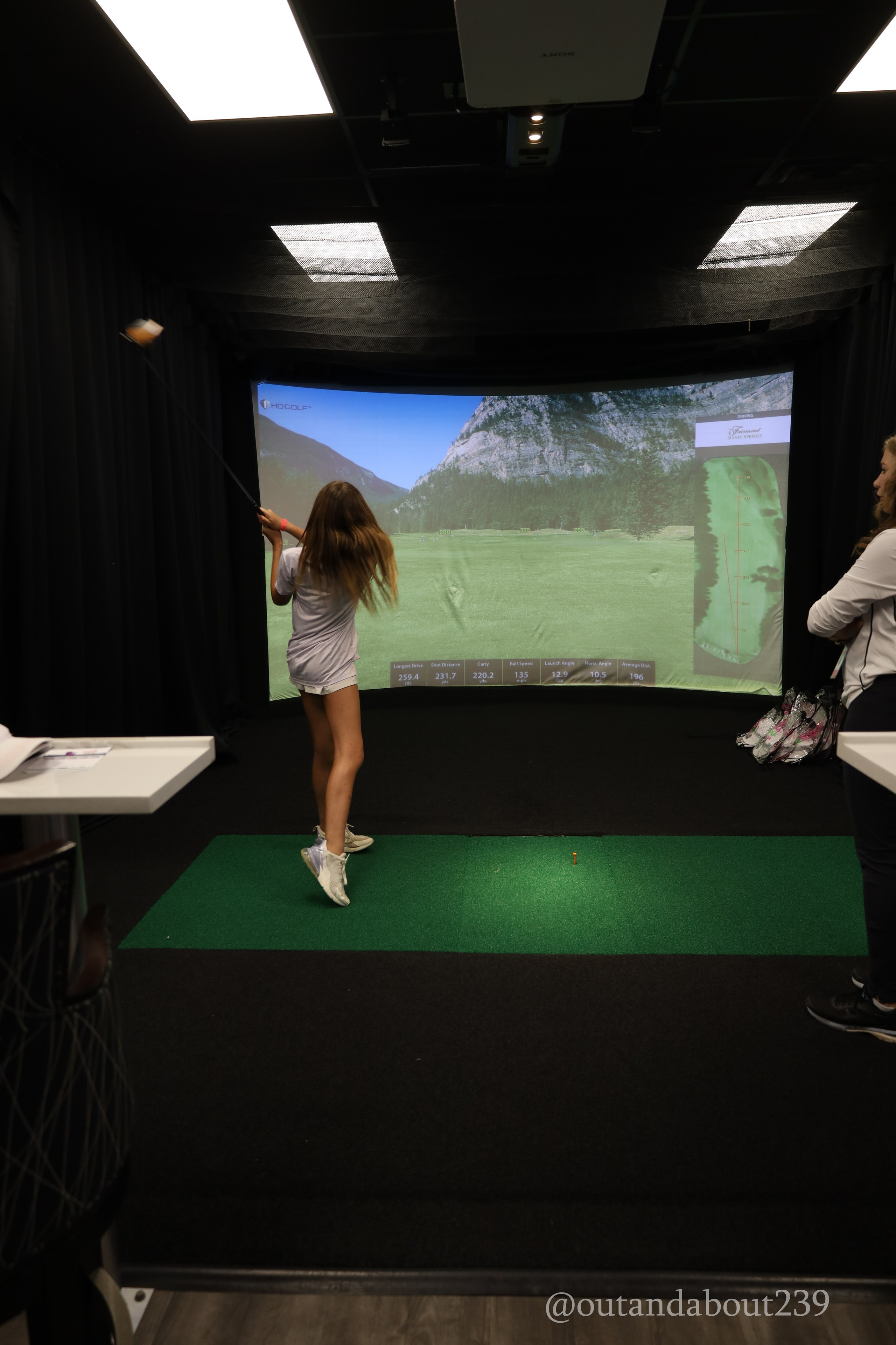 Girls Golf for LPGA at Ritz Tiburon. Out and About 239