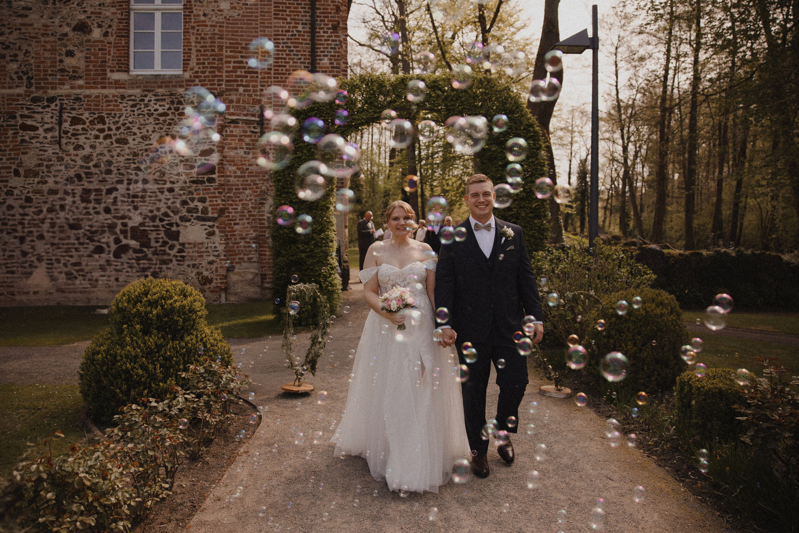 Lorena & Jan l Schloss Sythen. Hochzeitsfotografin Bochum | Halyna Reiche Fotografie NRW