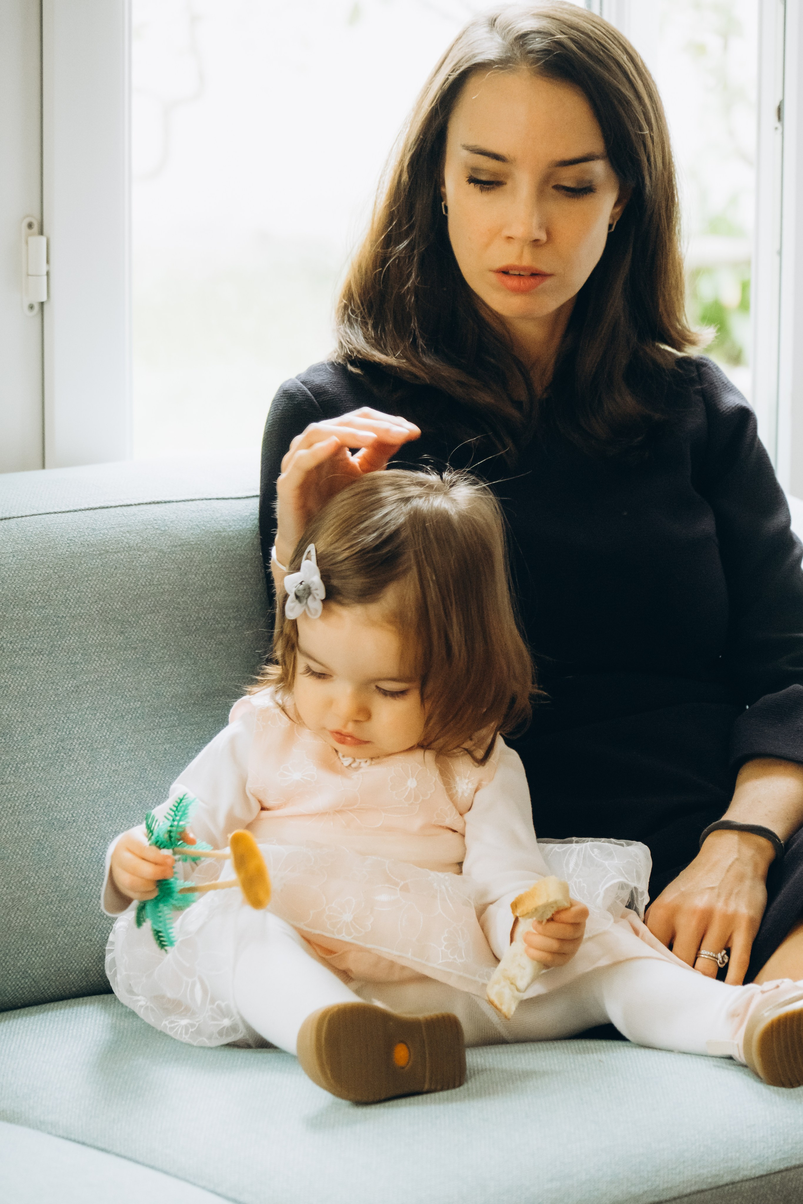 Christening home party. Photographer in Paris Marina Chaput