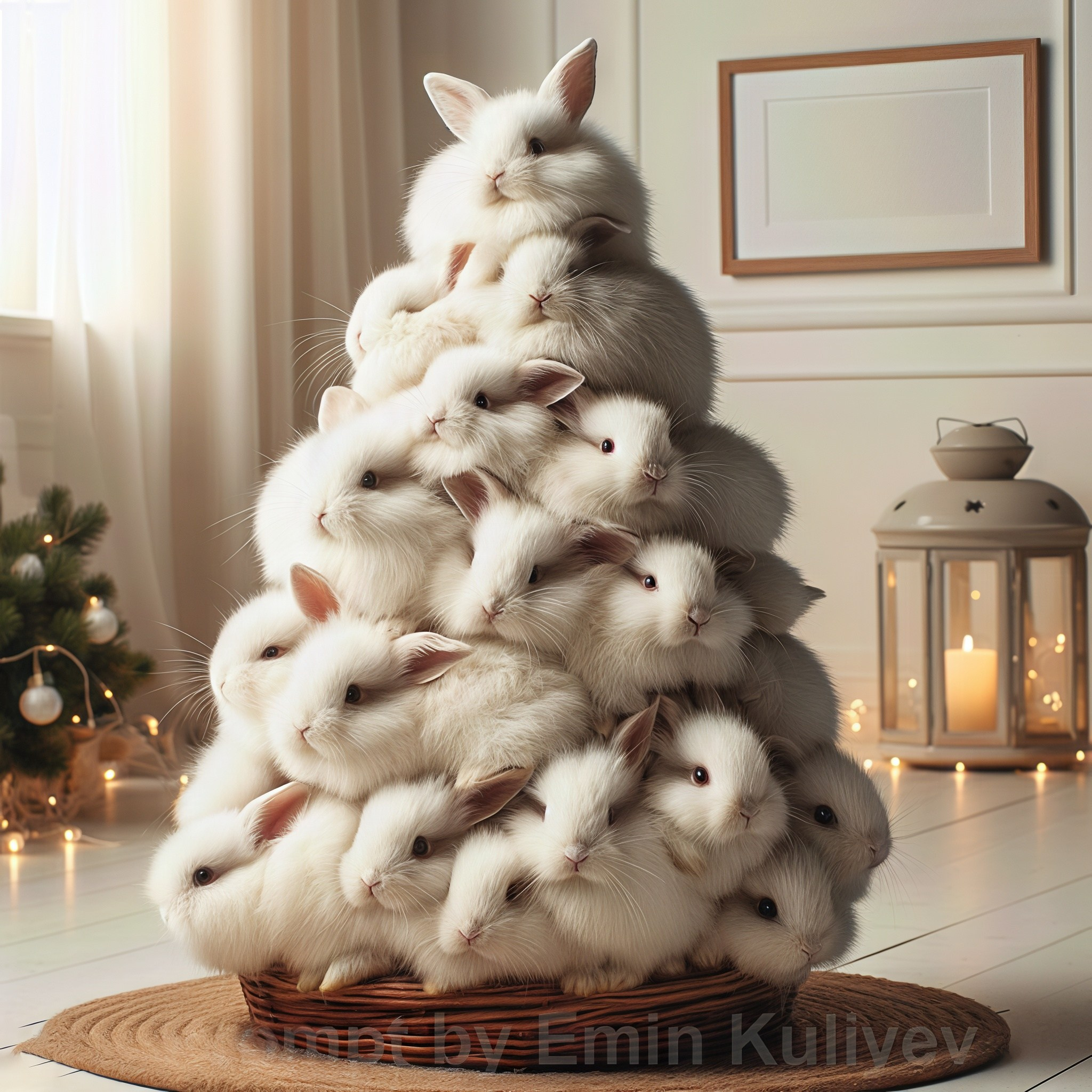 Created my own vision of a Christmas tree in ai. Emin Kuliyev — Award-Winning Wedding Photojournalist NYC & USA | Best Wedding Photographer Known for Candid, Timeless Moments